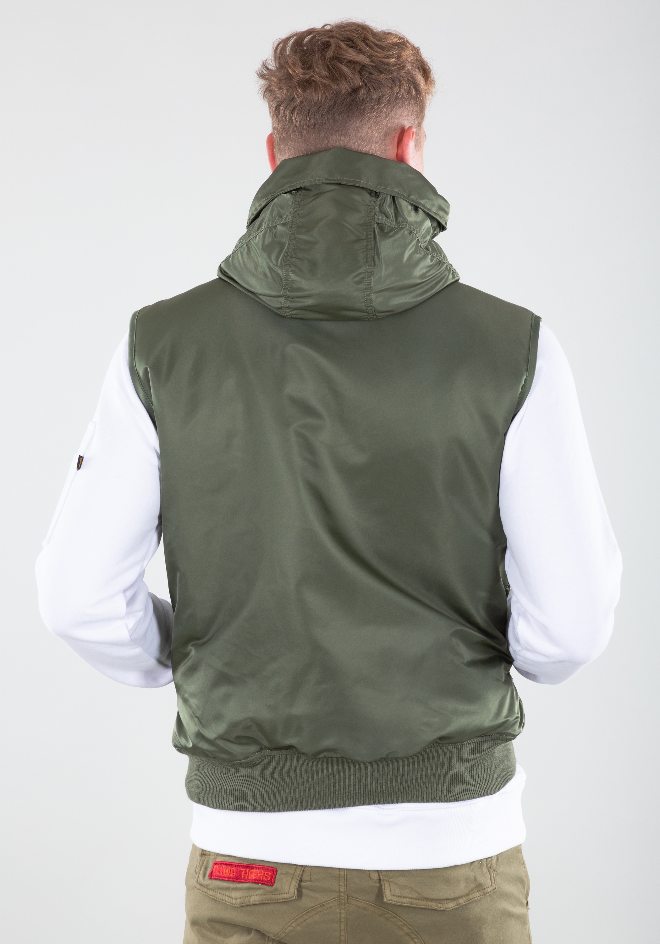 Alpha Industries Blouson »Alpha Industries Men - Vests Hooded MA-1 Vest«