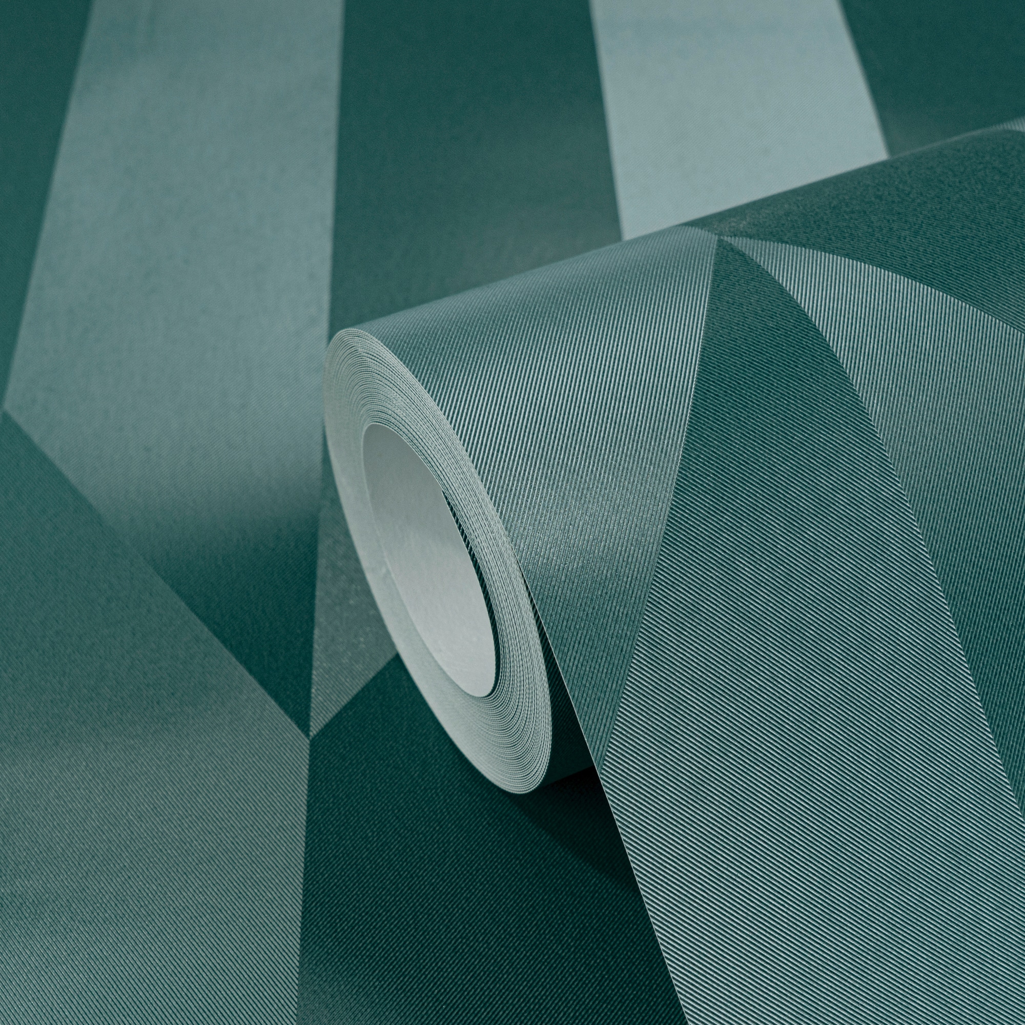 CosmoLiving by Cosmopolitan Vliestapete »Graphic Groove-Playful Tapete« glänzend strukturiert Geometrisches Design mit modernem 3D-Effekt