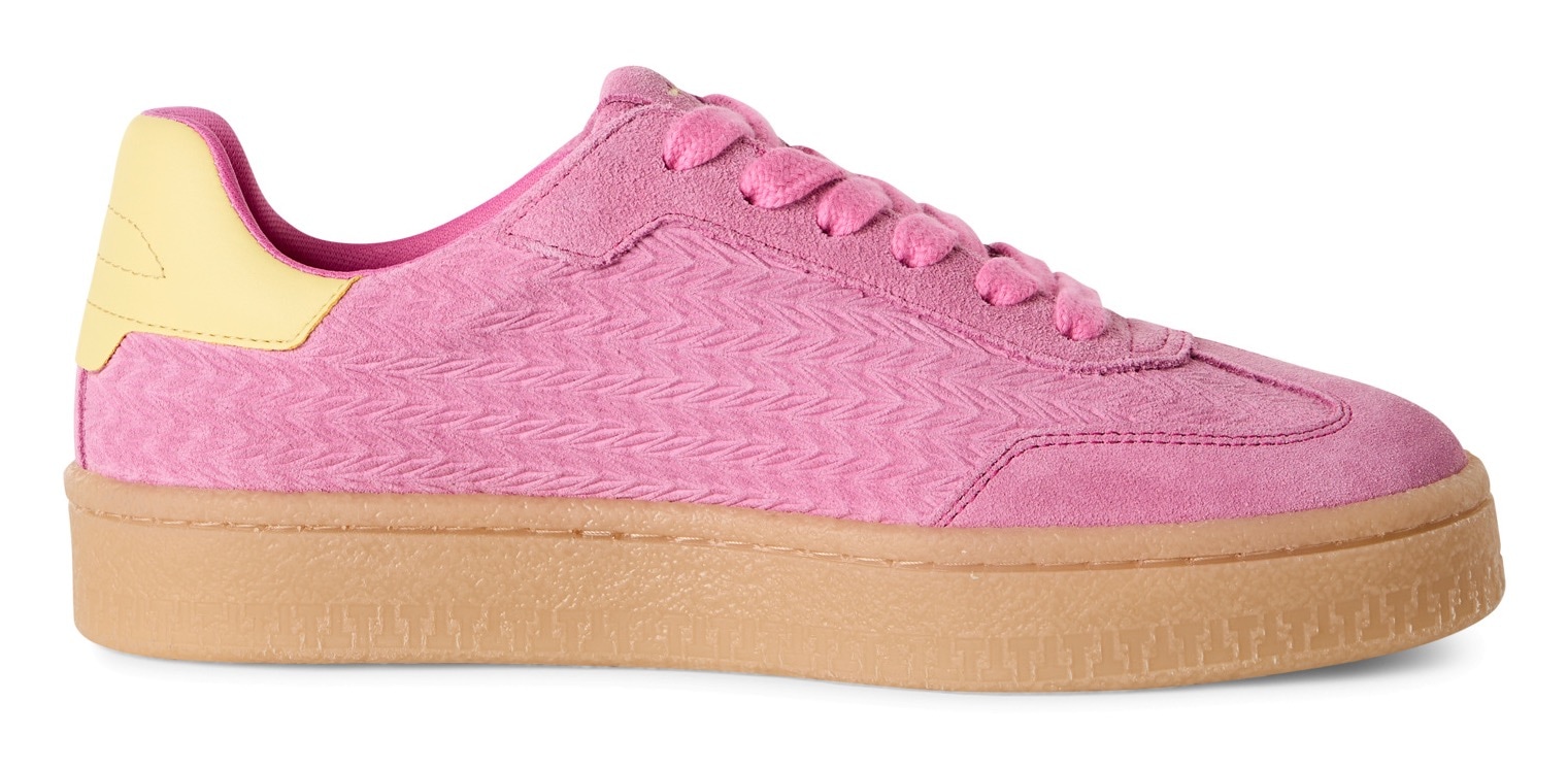 Tamaris Plateausneaker  , Freizeitschuh, Halbschuh, Schnürschuh mit gepolstertem Schaftrand