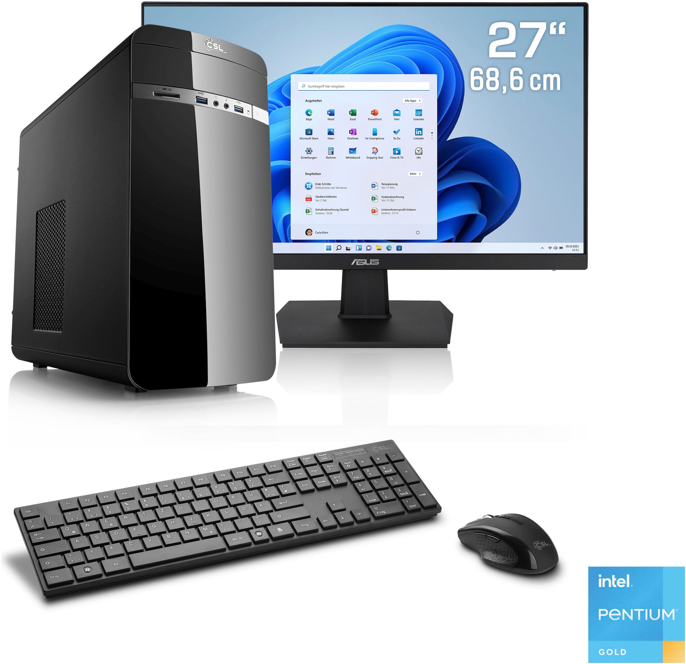 CSL PC-Komplettsystem »Speed V21117«