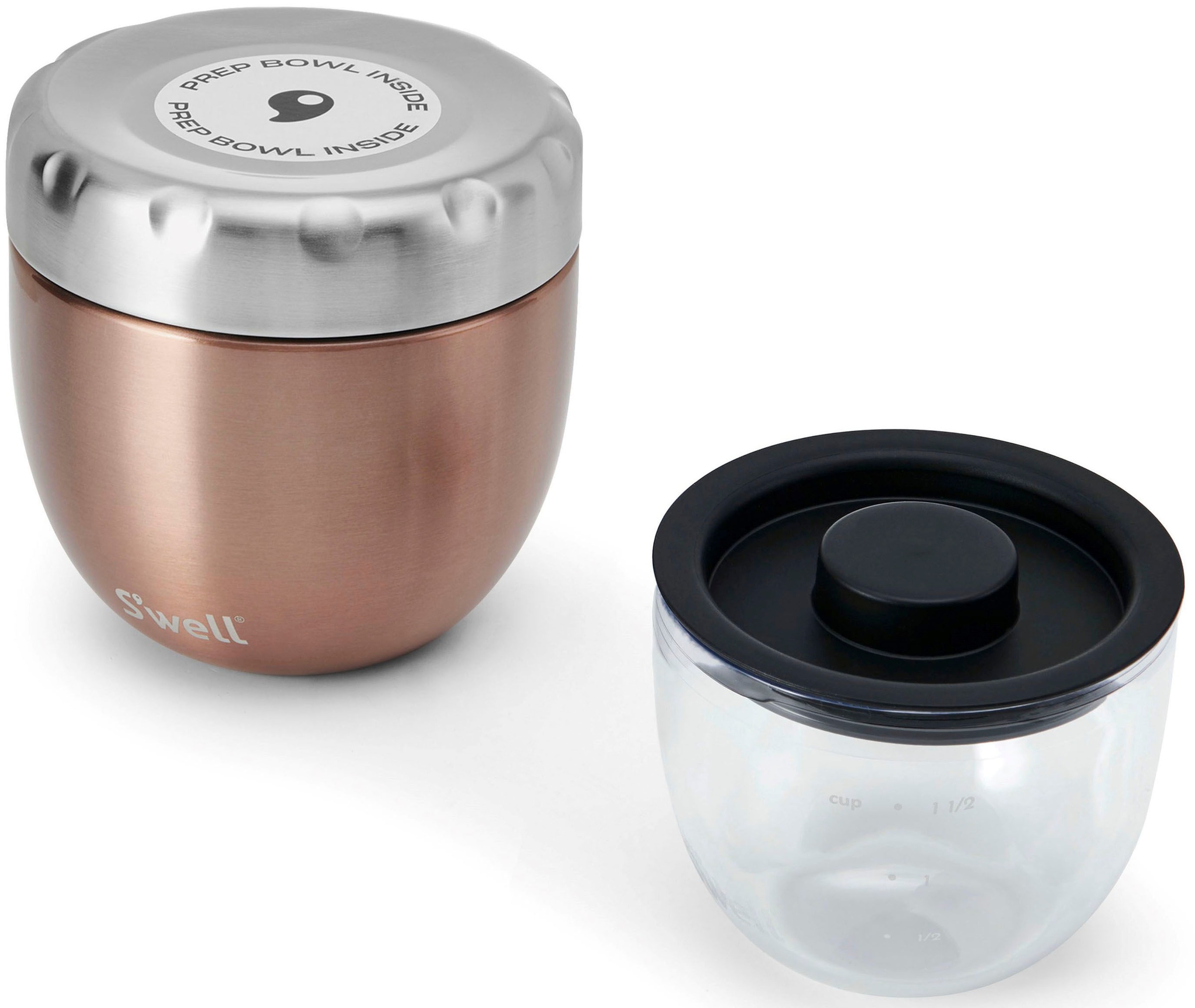 S'well Thermoschüssel »S’well Pink Topaz Eats 2-in-1 Food Bowl« 2 Stk. aus günstig online kaufen