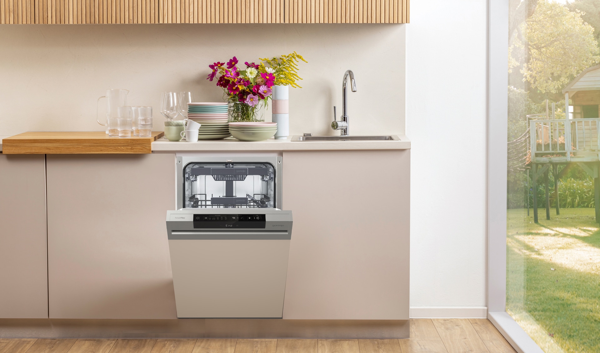 GORENJE teilintegrierbarer Geschirrspüler »GI563C10S«