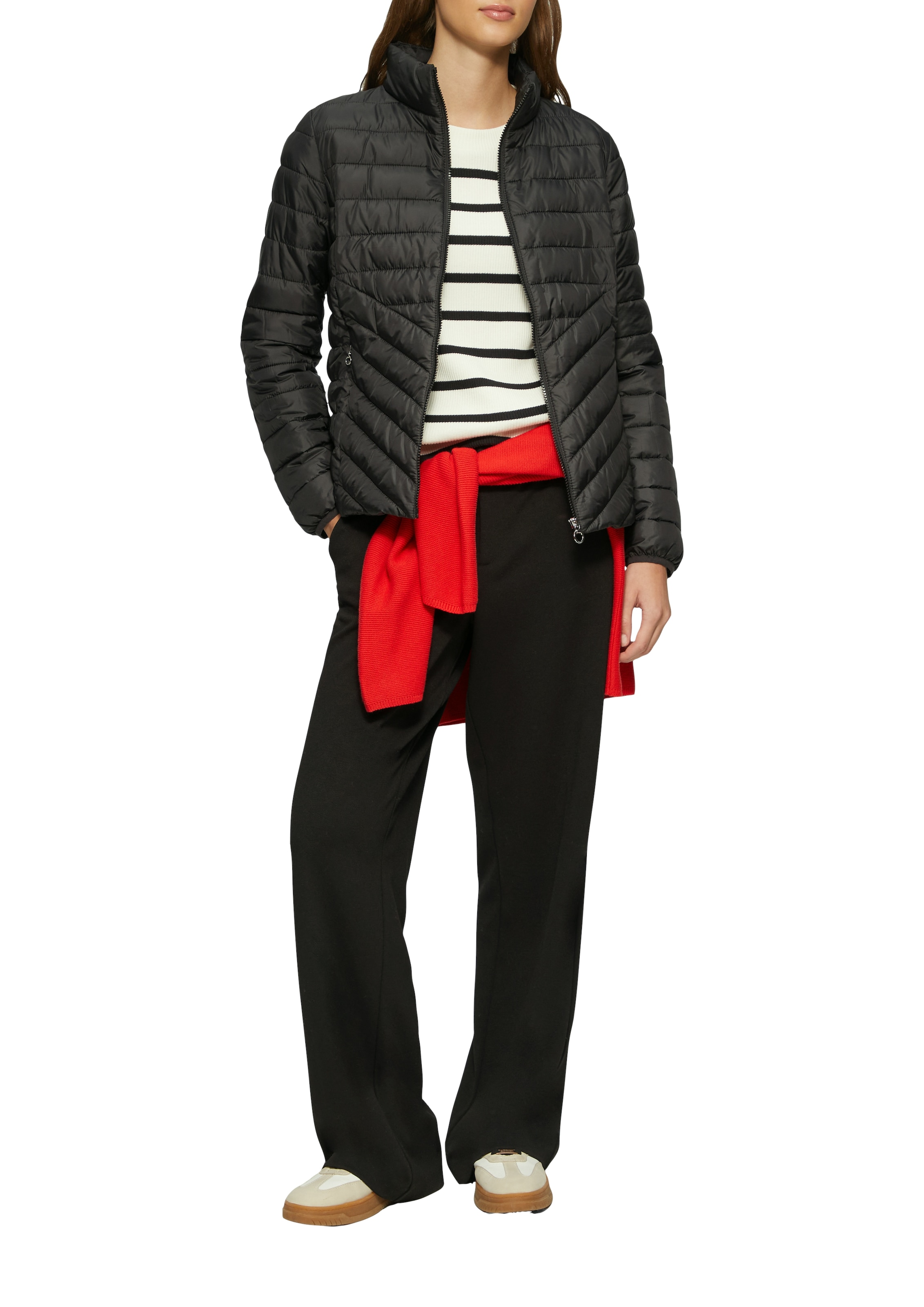 s.Oliver Outdoorjacke, mit Strukturmuster