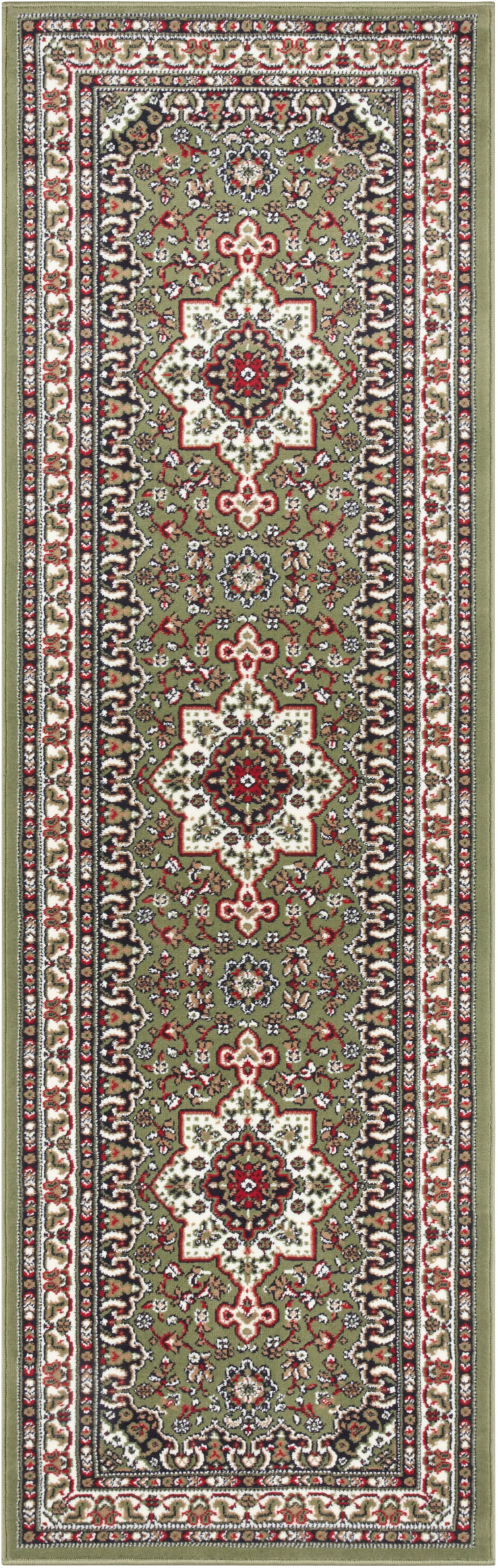 NOURISTAN Teppich »Parun Täbriz«, rechteckig, 9 mm Höhe, Kurzflor, Orient, Läufer, Vintage, Esszimmer, Wohnzimmer, Flur