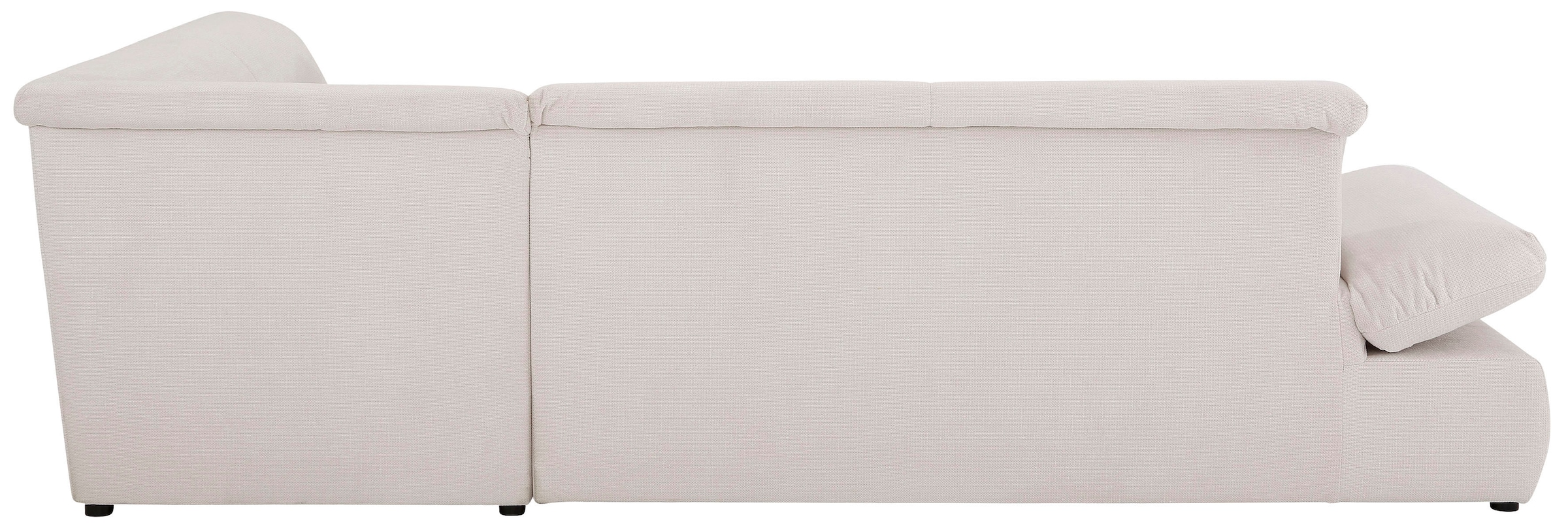 INOSIGN Ecksofa »Avesa L-Form«, Wahlweise mit Arm- und Bettfunktion, B/T/H: 275/211/80 cm
