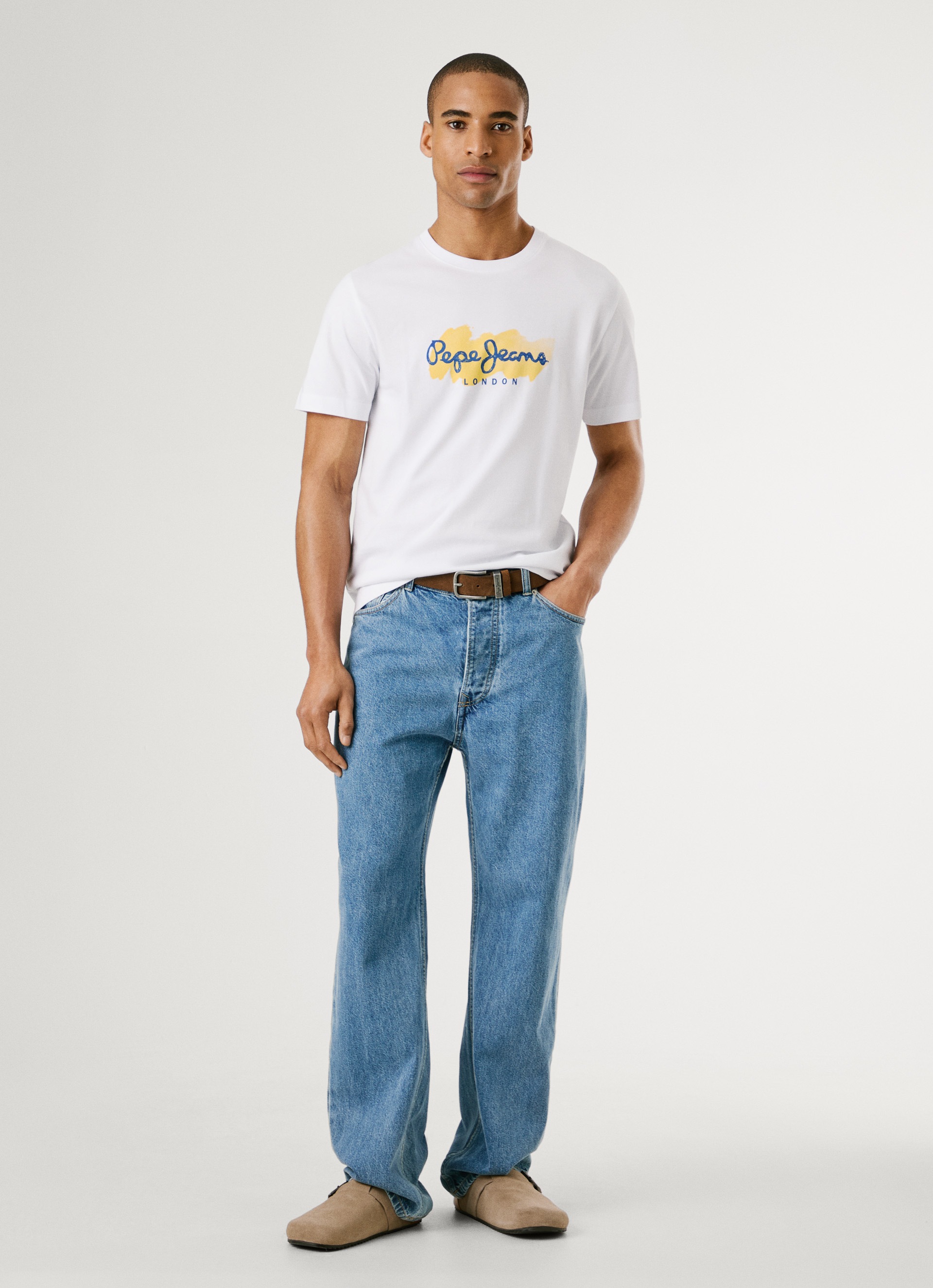 Pepe Jeans T-Shirt »MILTON TEE« mit Logoprint vorn