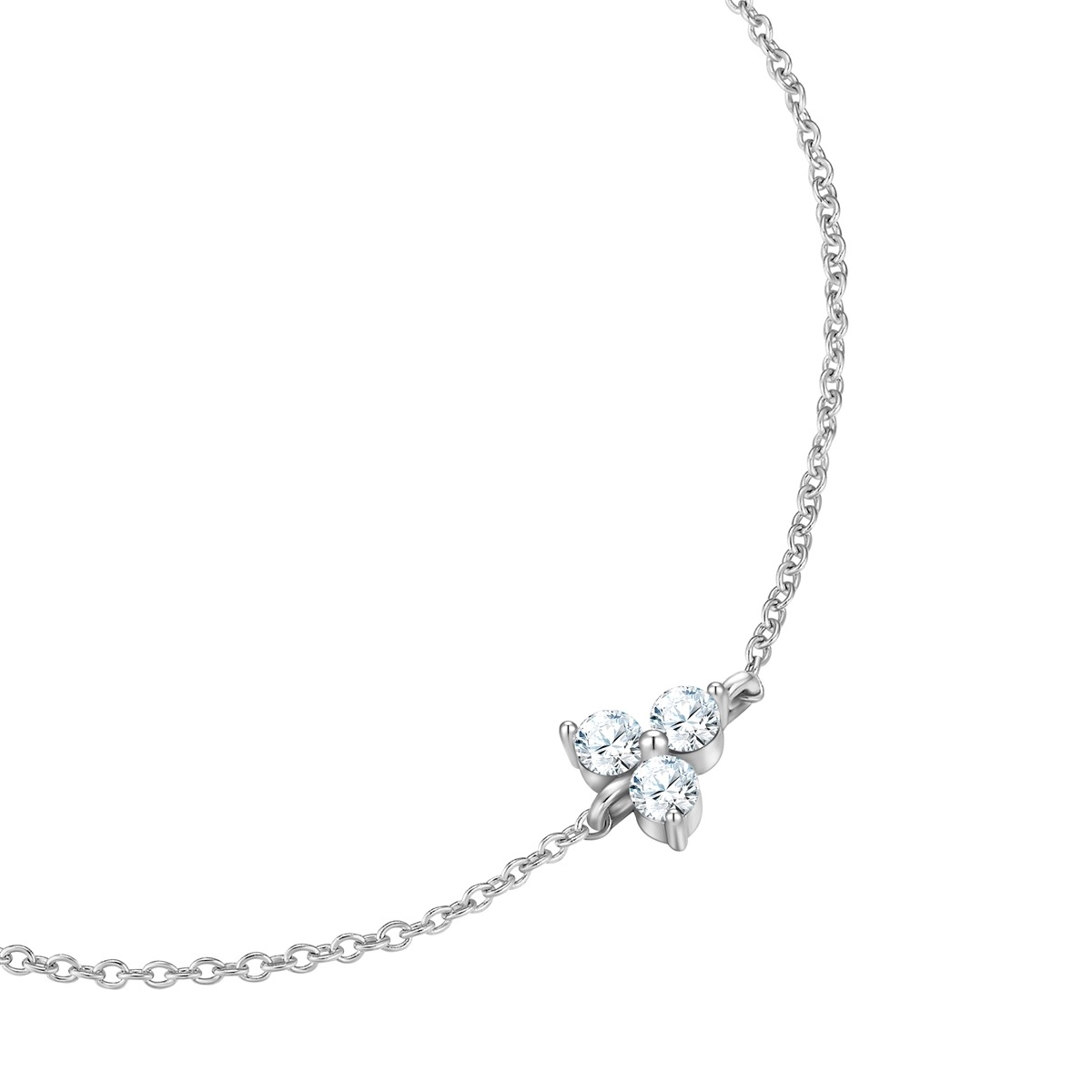 Glanzstücke München Gliederarmband »GSM1931«, (1 tlg.), aus Sterling Silber