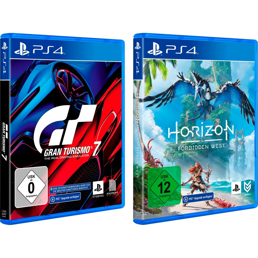 PlayStation 4 Spielesoftware »Gran Turismo 7 & Horizon Forbidden West«, PlayStation 4
