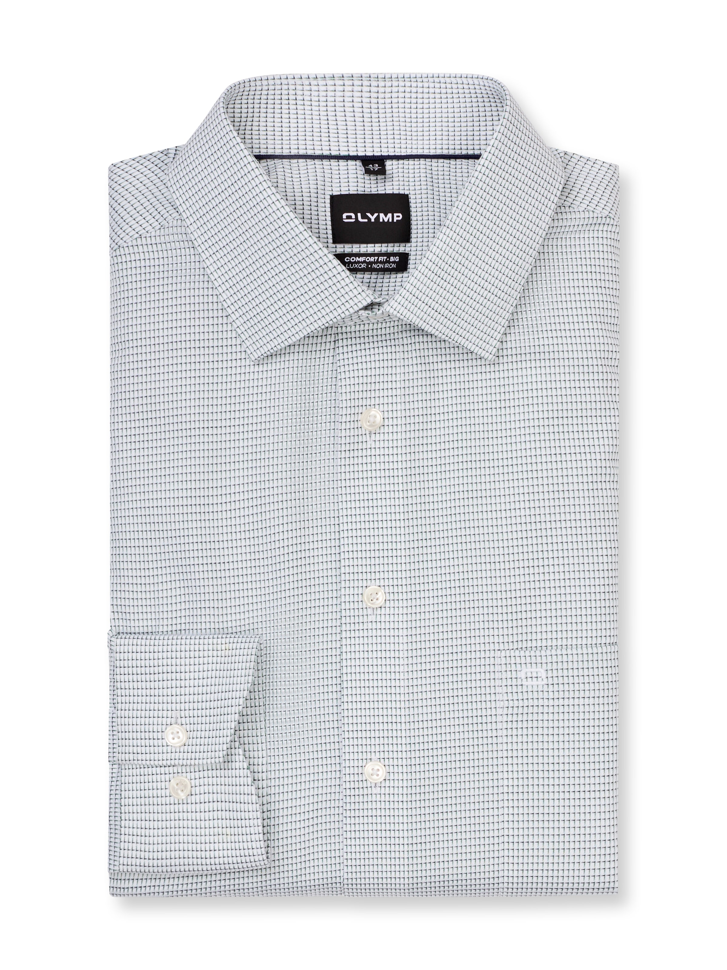OLYMP Langarmhemd »Big & Tall« New Kentkragen, comfort fit, bügelfrei