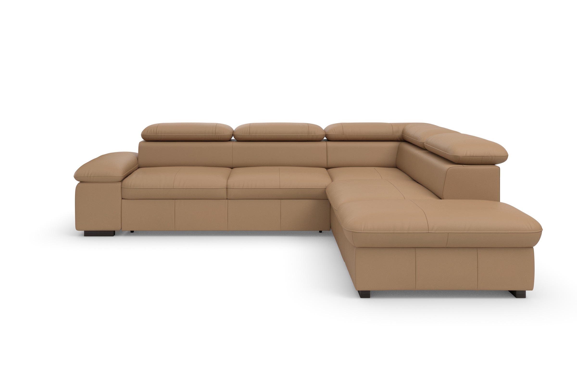 Home affaire Ecksofa »Alberto L-Form«, mit Kopfteilverstellung, wahlweise mit Bettfunktion