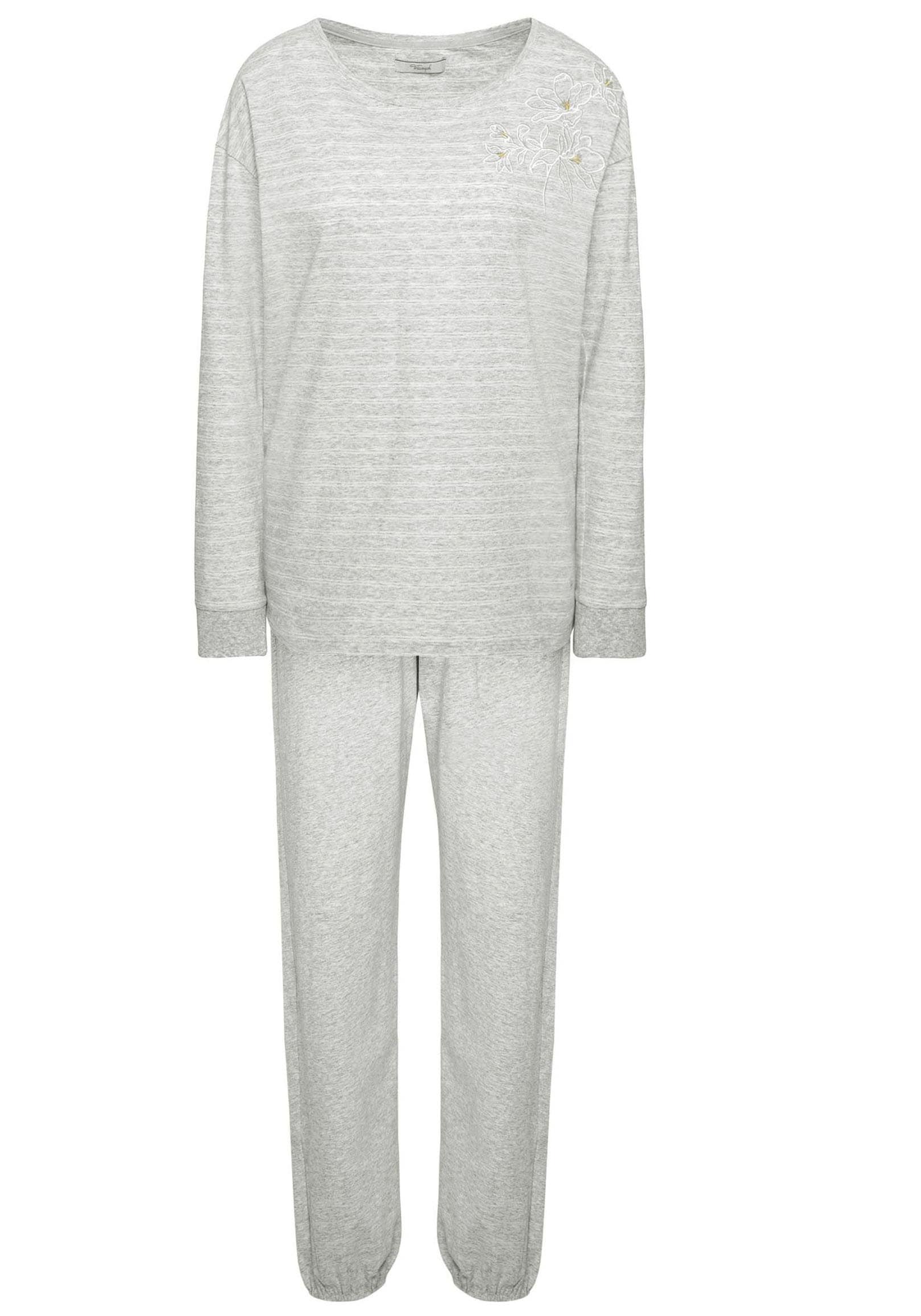 Triumph Pyjama »Sets PK LSL 10 X«, (2 tlg.), Damen-Schlafanzug, gestreift