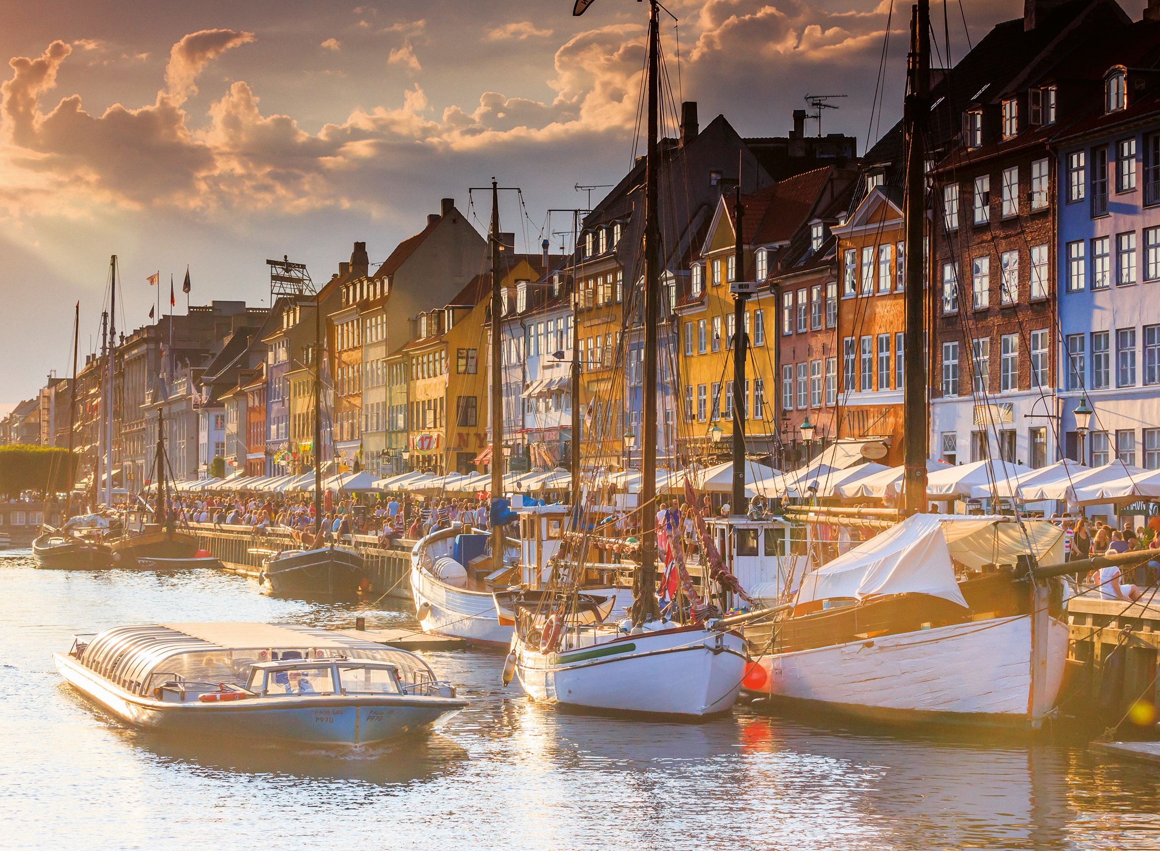 Ravensburger Puzzle »Scandinavian Places, Sonnenuntergang in Kopenhagen«, Made in Germany