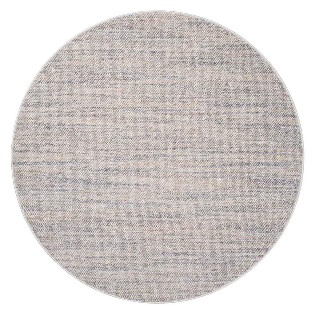 Carpet City Teppich »CLASICO 0052«, rund, 11 mm Höhe, Kurzflor, Hochtief-Muster, Boho, Wohnzimmer