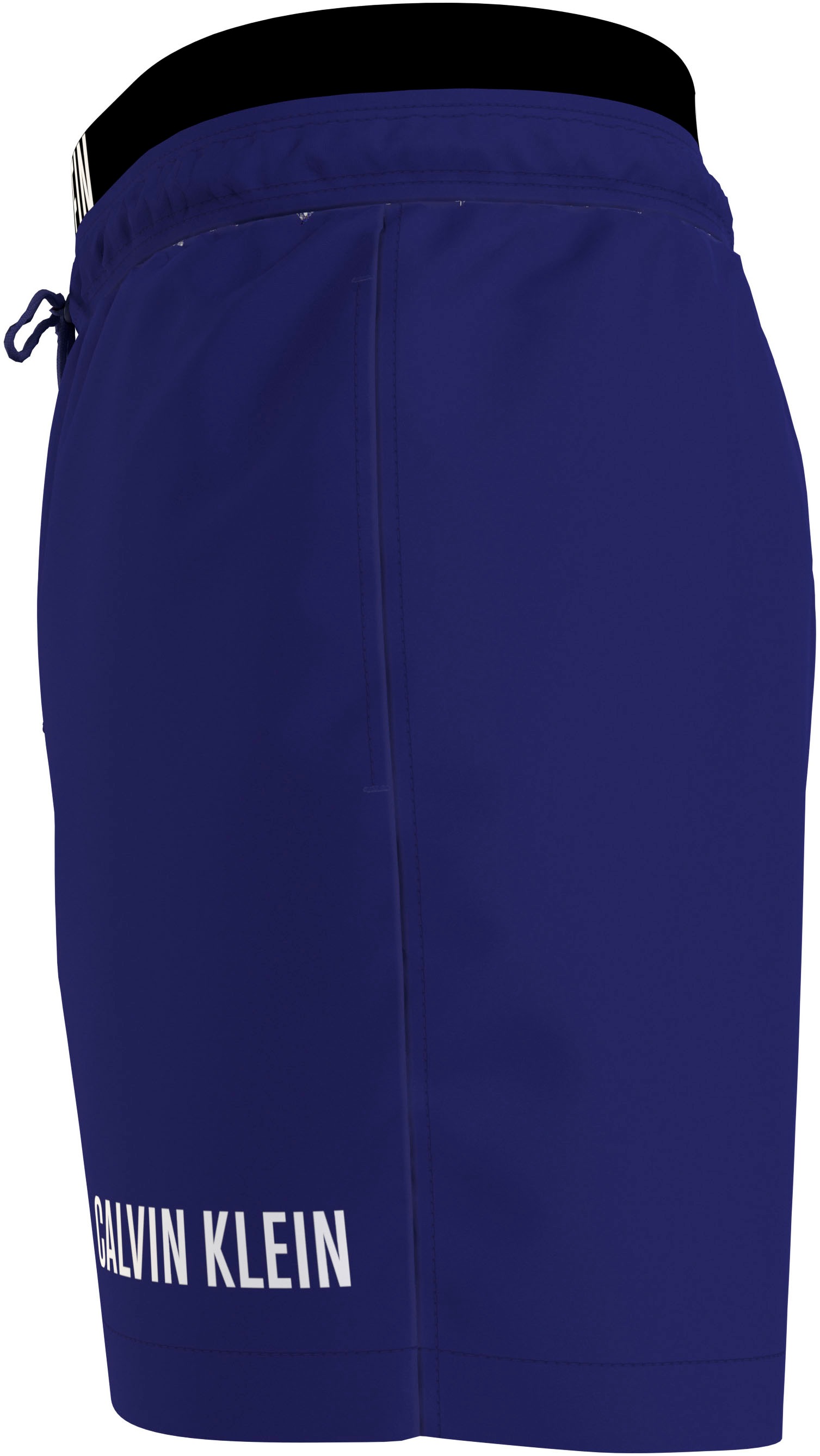 4. Bild von Calvin Klein Swimwear Badeshorts »MEDIUM DOUBLE WB«, mit doppeltem Bund