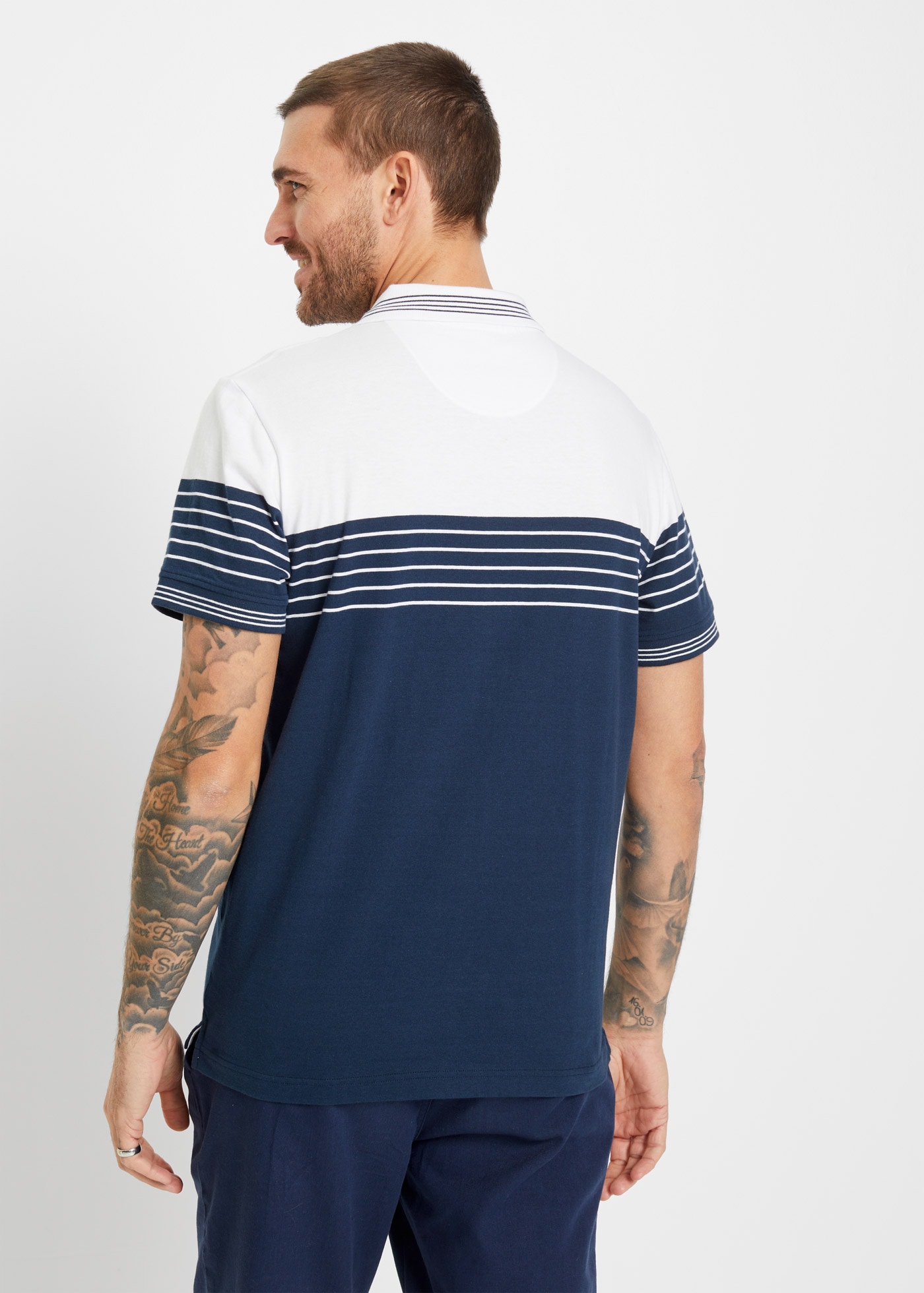 bonprix Poloshirt Regular Fit, Kurzarm, aus Baumwoll-Jersey