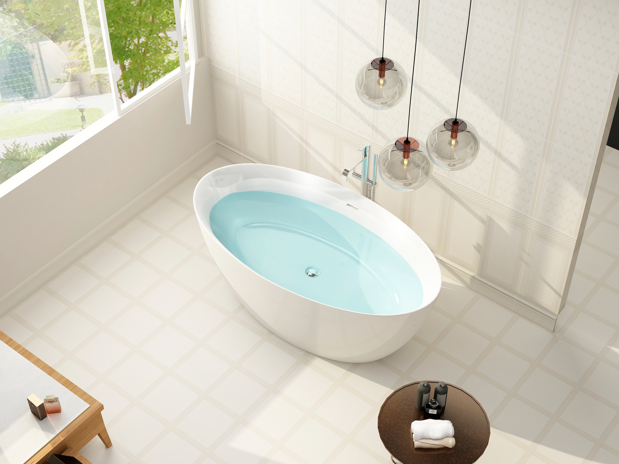 Sanotechnik Badewanne »Miami« Höhe 58,5 cm B/T/H 170 / 82 / 58,5 cm günstig online kaufen