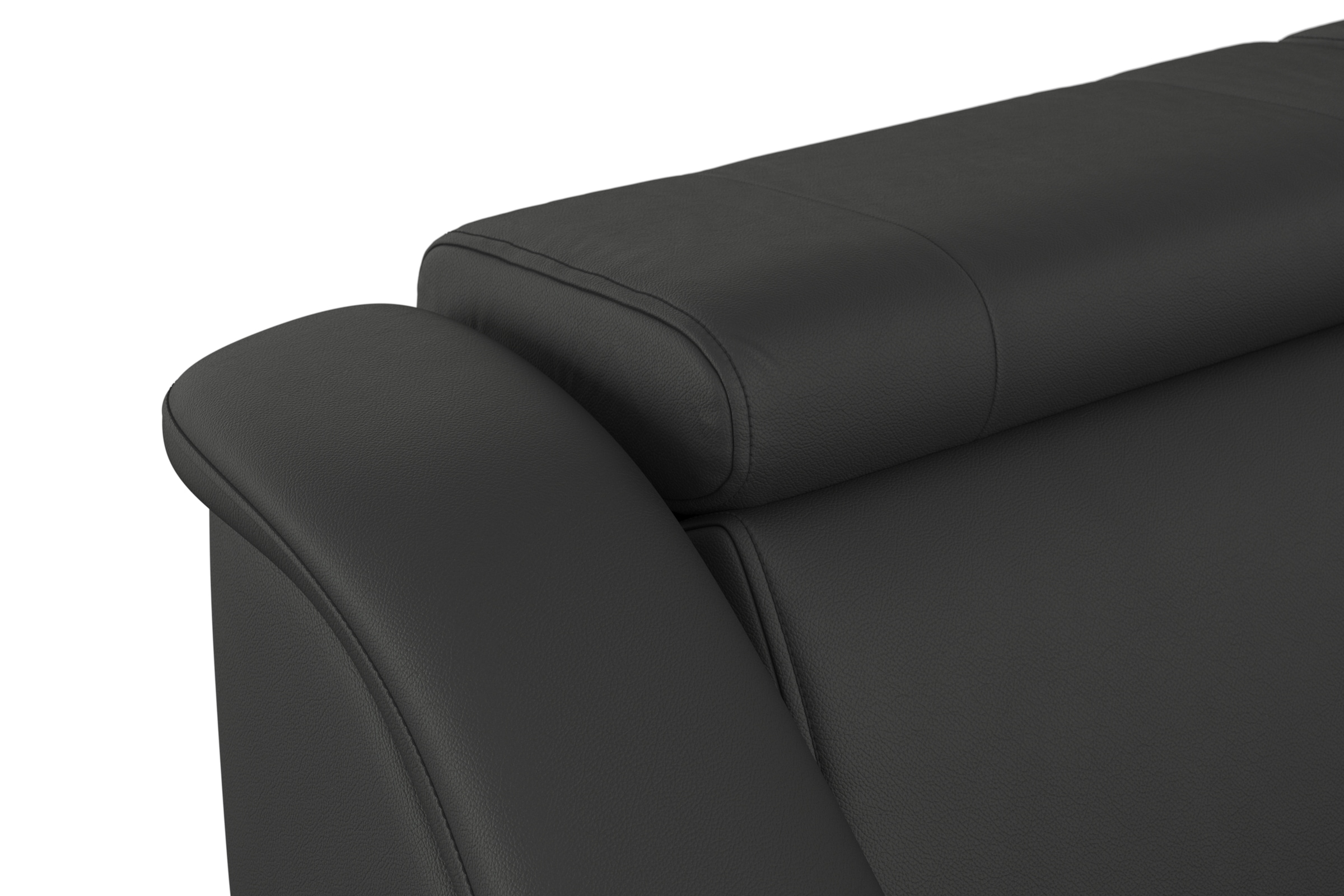 sit&more Ecksofa »Freetown L-Form«, inklusive Kopfteilverstellung und komfortablem Federkern