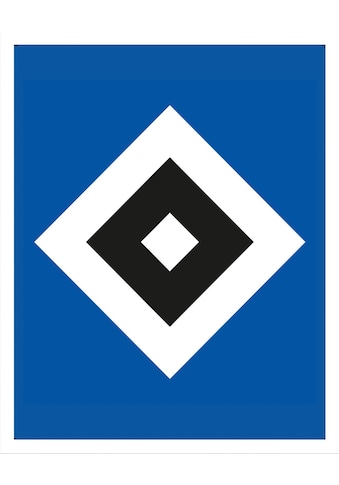 Poster »HSV Raute Fußball Deko«