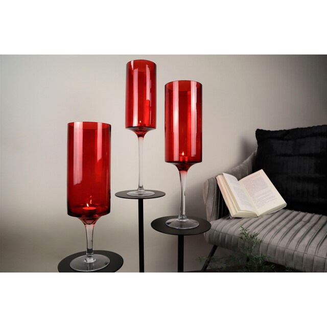 aus online Design Windlicht cm »Stumpenkerzenhalter«, St.), Kerzenhalter Ø 12 kaufen Glas, (1 AM ca.