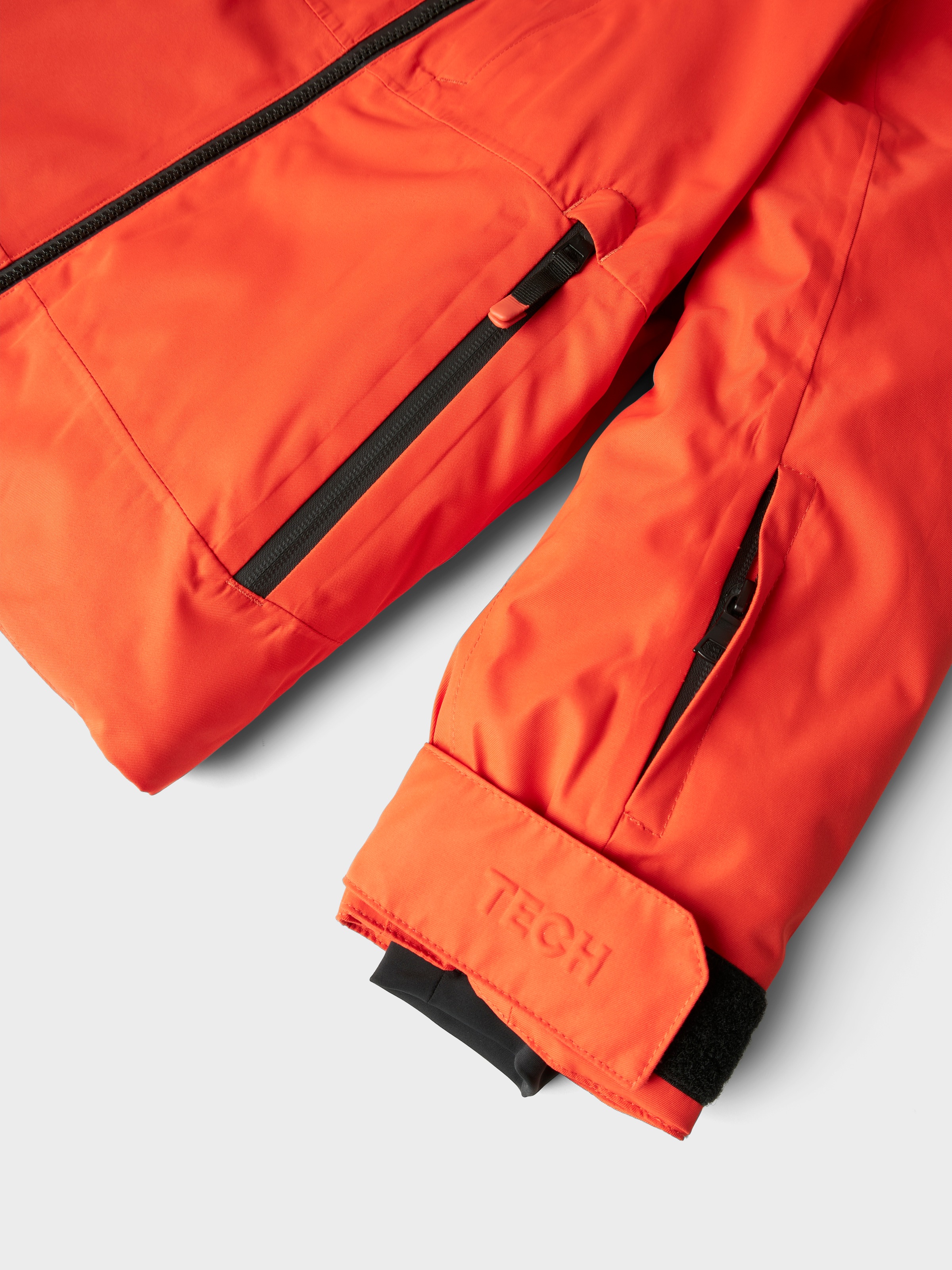 Name It Skijacke »NKNSLOPE10 JACKET SKI EDITION FO NOOS« mit Kapuze Skipasstasche, Recco-Reflektor, winddicht, wasserdicht