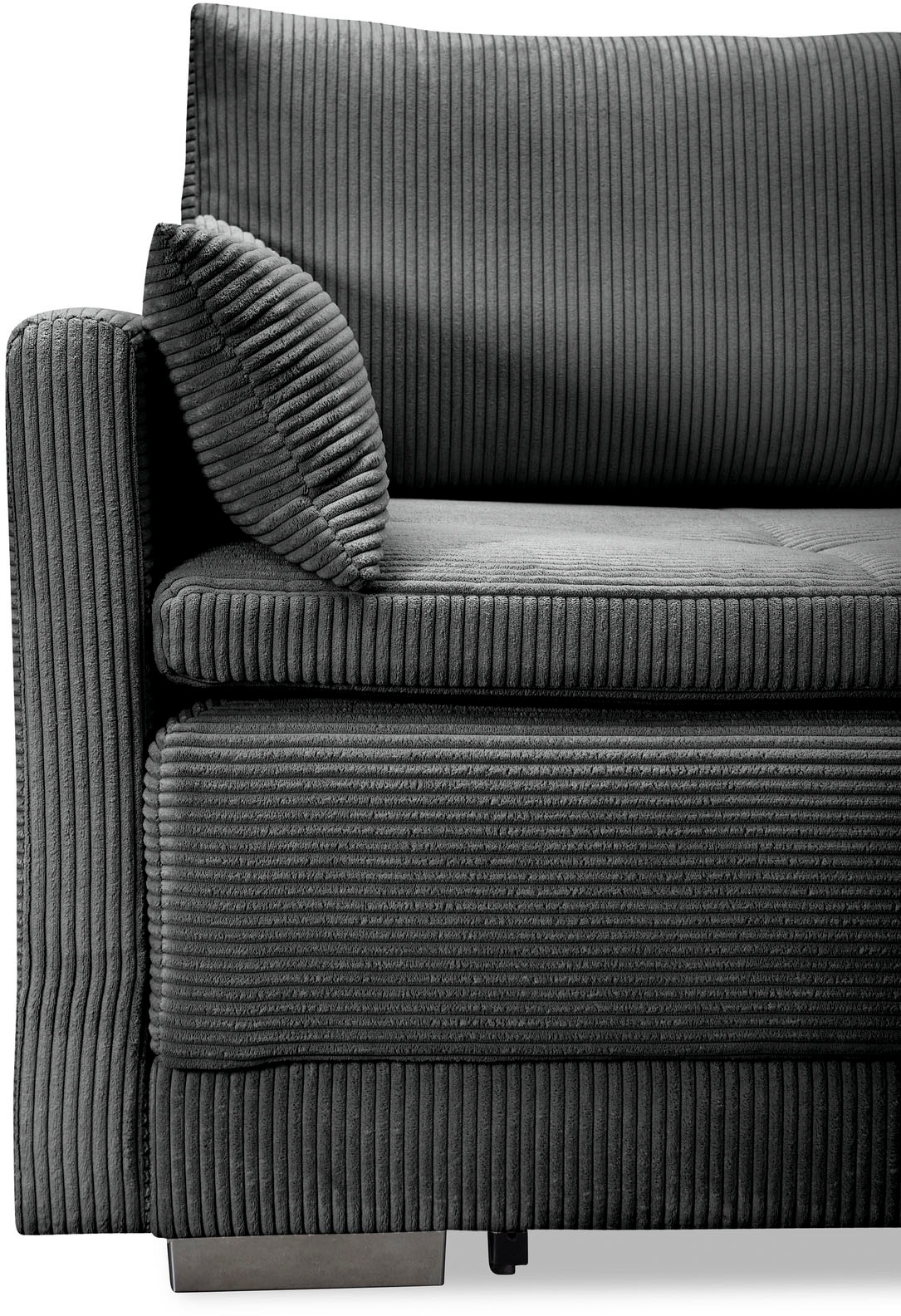INOSIGN Schlafsofa »Andrea«, mit Boxspringaufbau, Bettfunktion & Bettkasten, Dauerschlafsofa