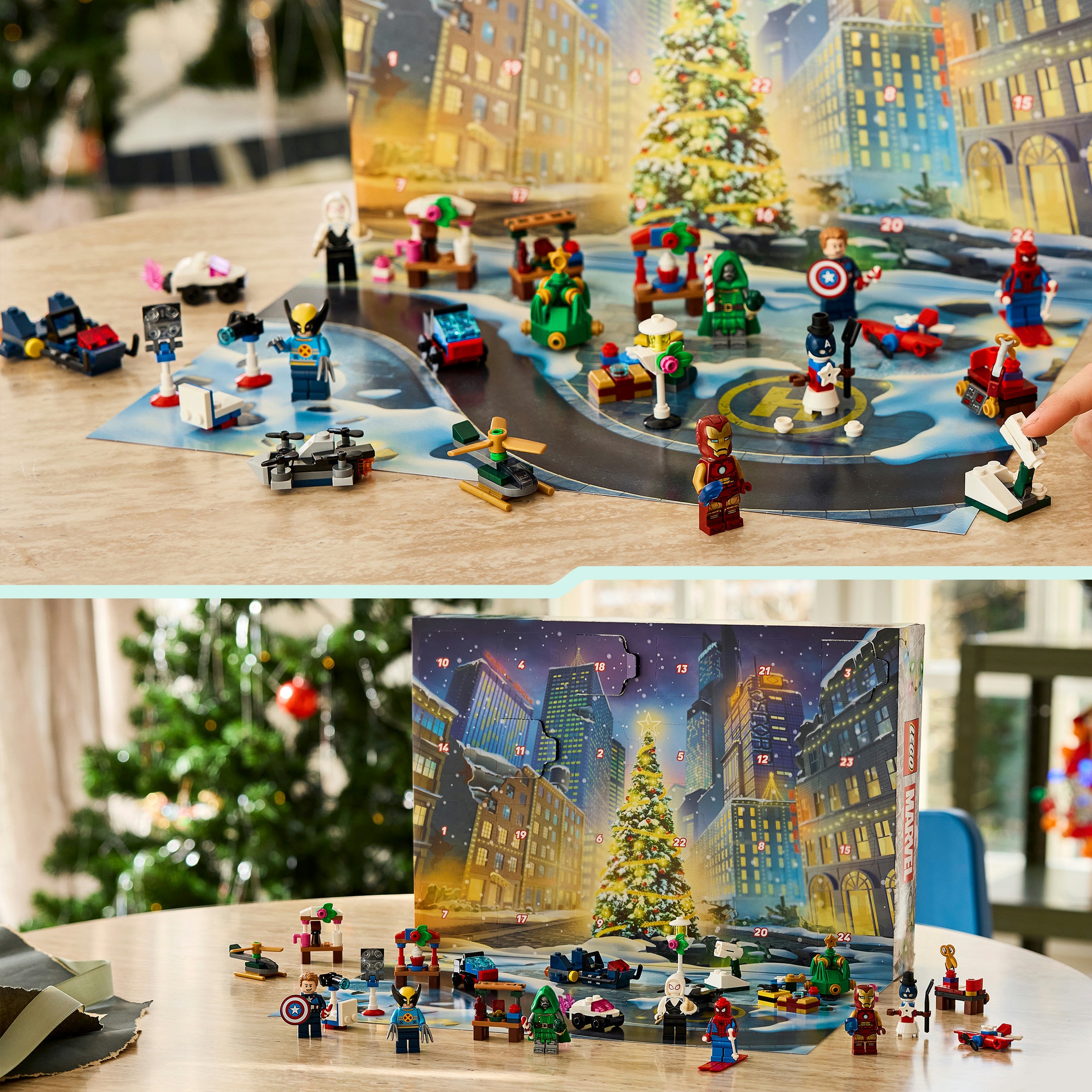 LEGO® Spielzeug-Adventskalender »Adventskalender 2026 (76340), LEGO Super Heroes« ab 6 Jahren Made in Europe