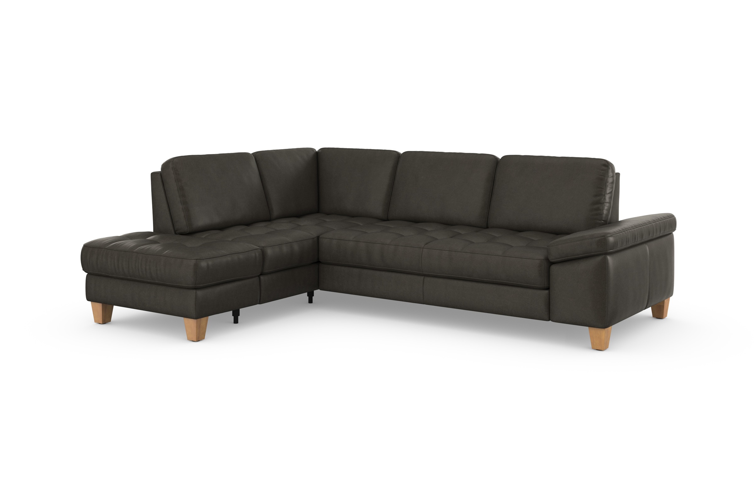 sit&more Ecksofa »Westham L-Form«, mit Ottomane, mit oder ohne Bettfunktion, Bettkasten, Verstellung