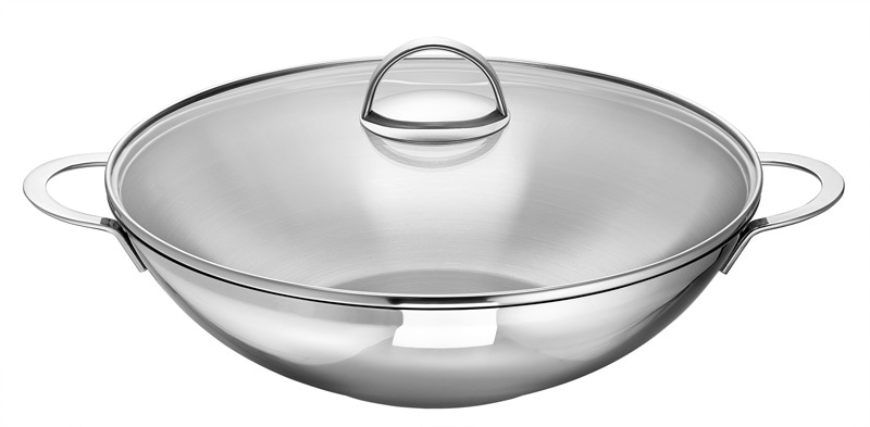 SCHULTE-UFER Wok »Wave«, Edelstahl 18/10, (1 tlg.), Induktion