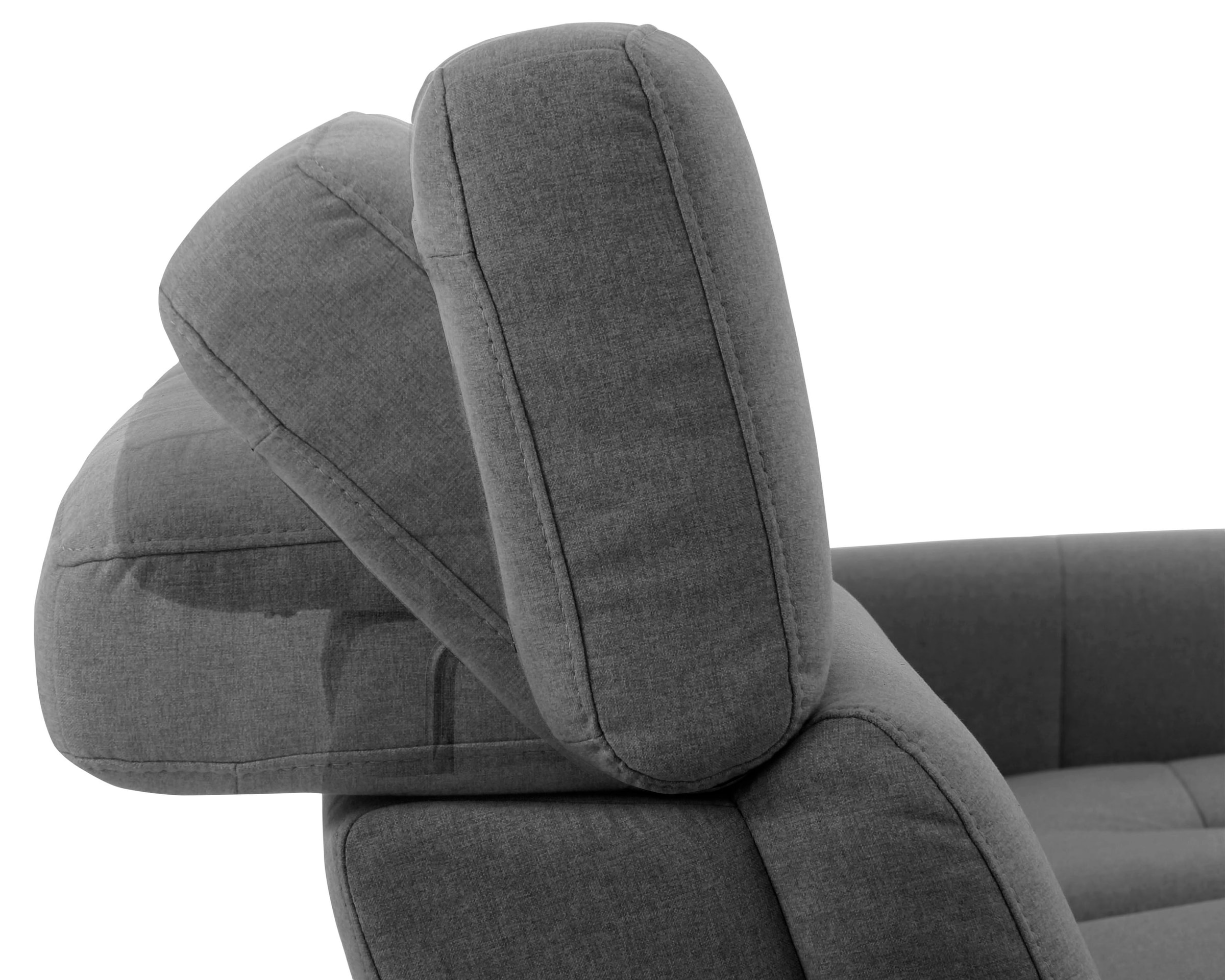 Home affaire Ecksofa »Sentrano, L-Form,«, 275 cm, man. o. elektr. Relaxfunktion und USB/Kopfverstellung