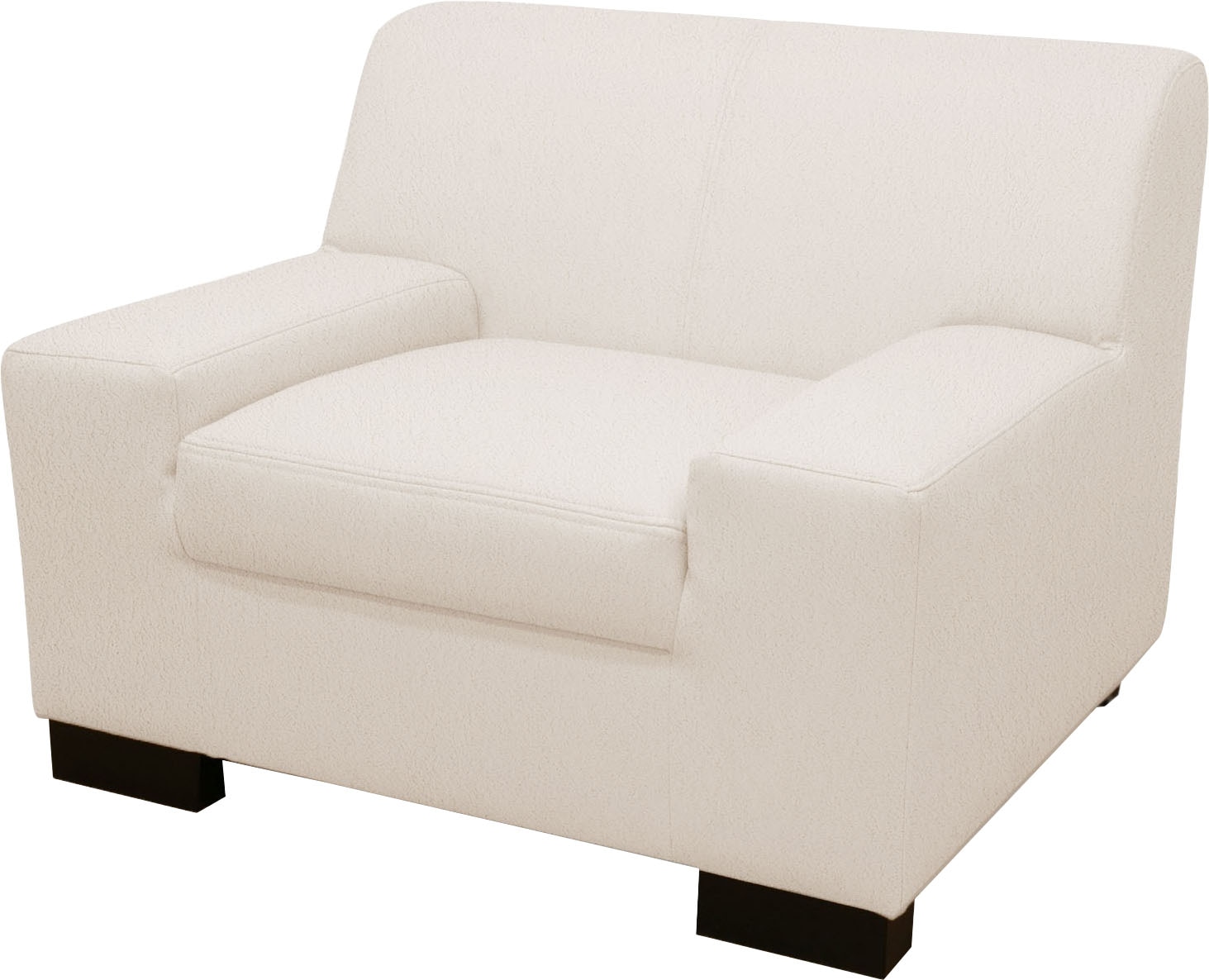 OTTO home Sessel »Faxxe 101 x 85 cm, stabile Konstruktion« aus pflegeleichtem, weichem Bezugsstoff