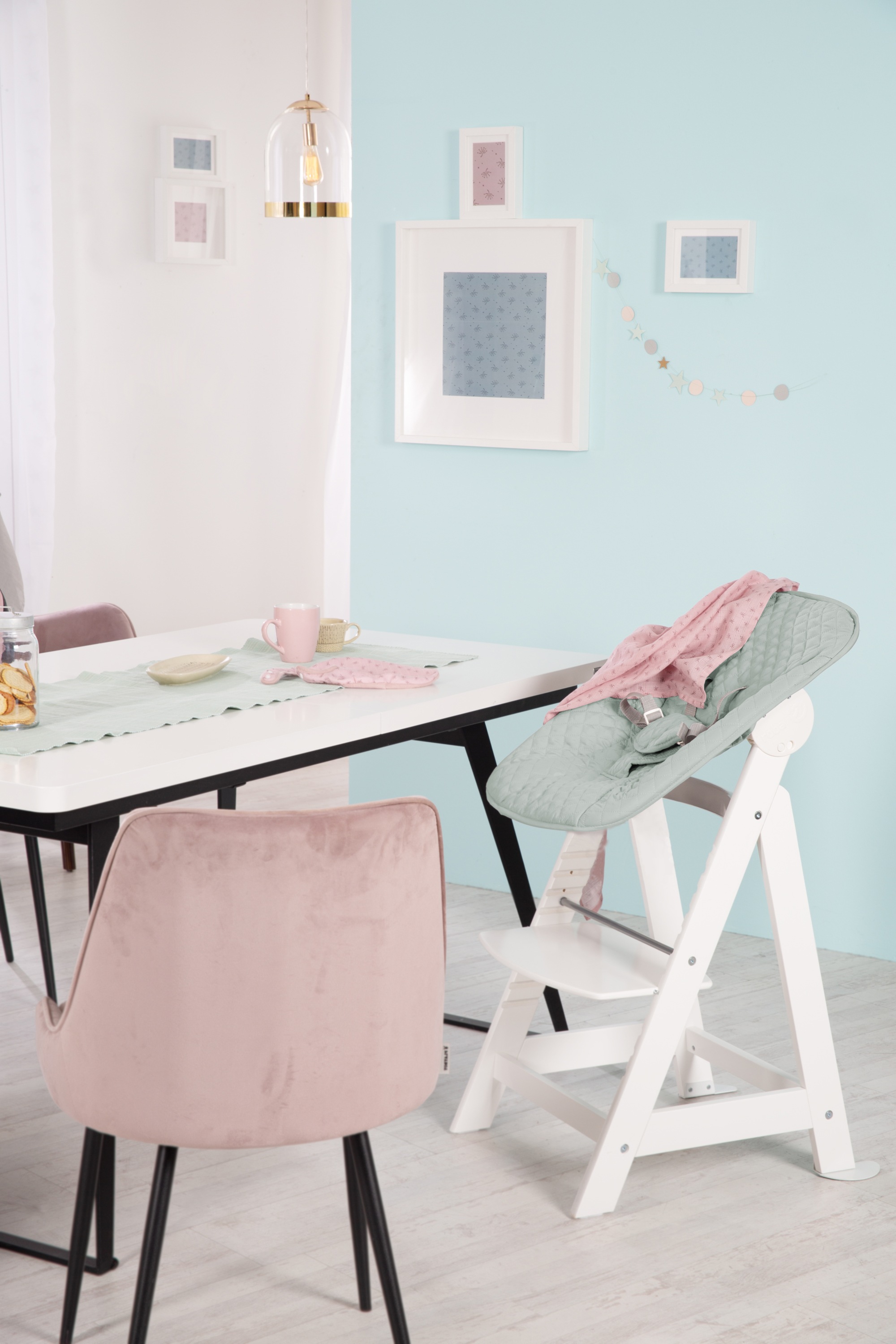 roba Hochstuhl "Treppenhochstuhl 2-in-1 Set Style, Born Up" () mit Neugebor günstig online kaufen