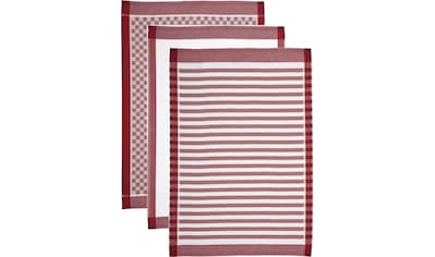 Geschirrtuch »SUPERIOR«, (Set, 3 tlg., 3x Geschirrtuch 50x70 cm)