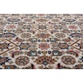 Home affaire Orientteppich »Kiara«, rechteckig, 12 mm Höhe, handgeknüpft, mit Fransen, ideal im Wohnzimmer & Schlafzimmer