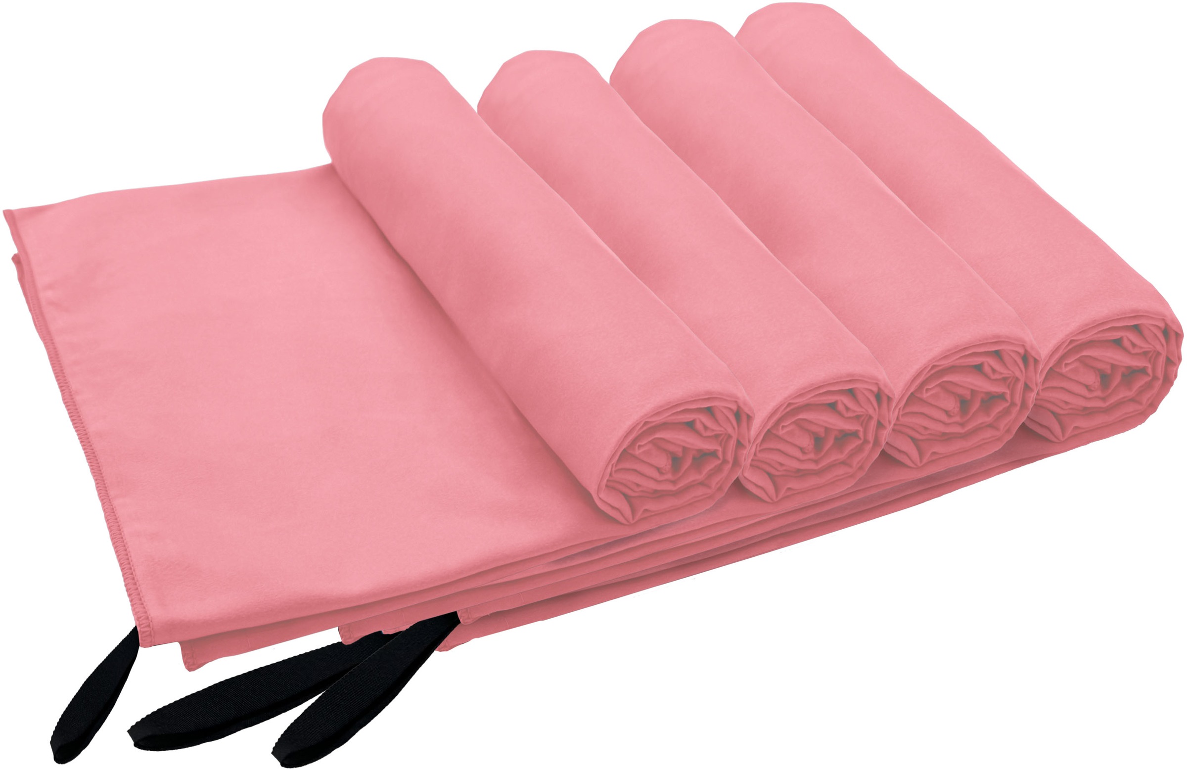 my home Handtücher »Xavi, 4 Teile, ideal als Sporthandtuch, Reisehandtuch«, günstig online kaufen