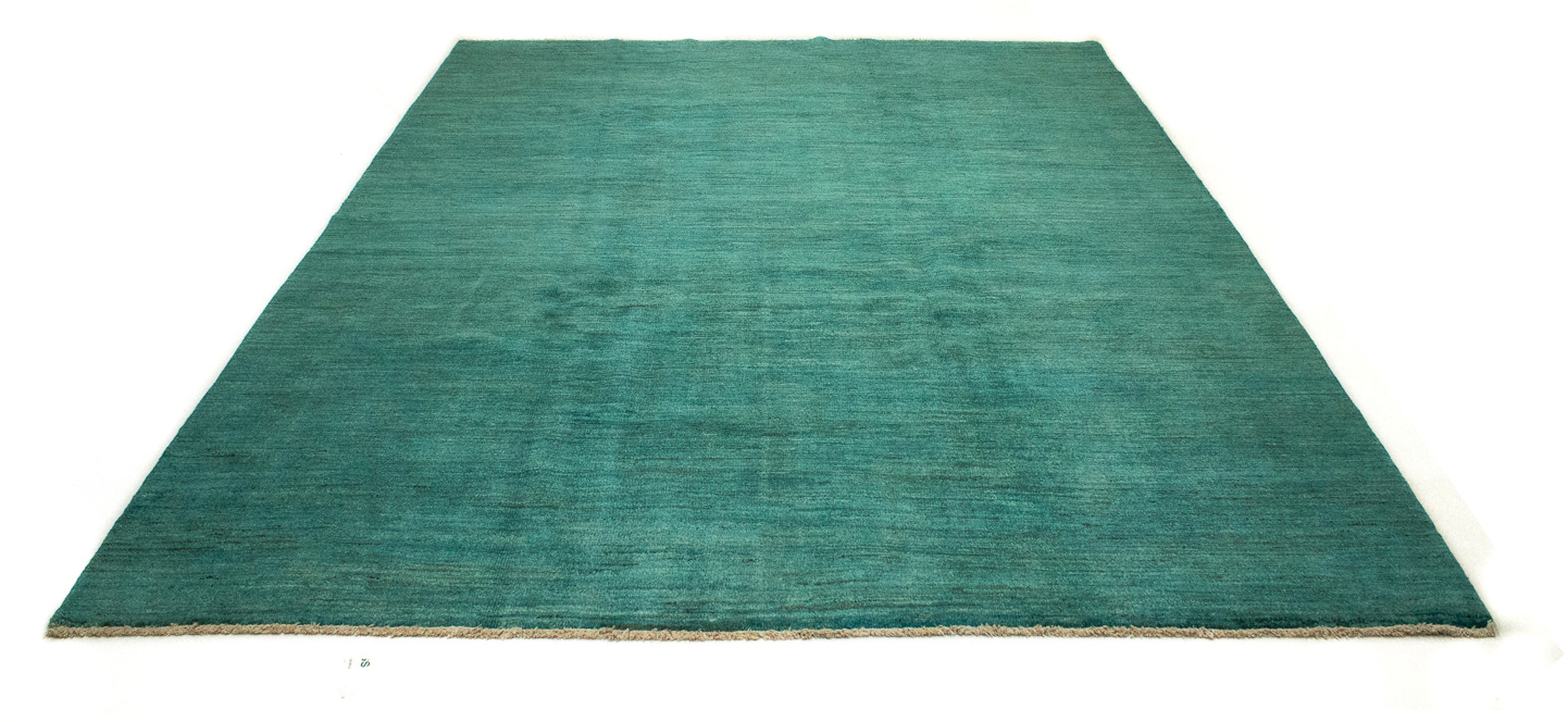 morgenland Wollteppich »Gabbeh - Indus - 303 x 237 cm - türkis«, rechteckig günstig online kaufen