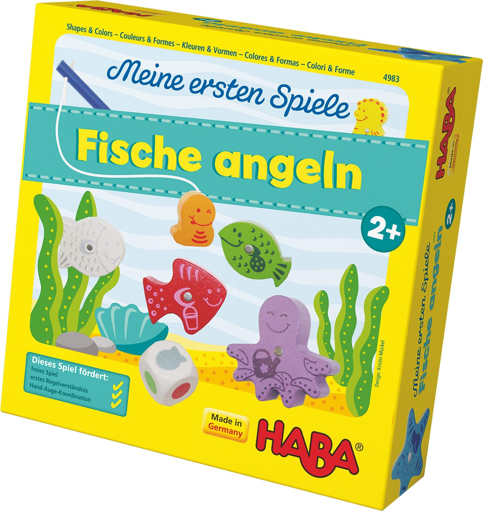Haba Spiel »Meine ersten Spiele - Fische angeln«, Made in Germany
