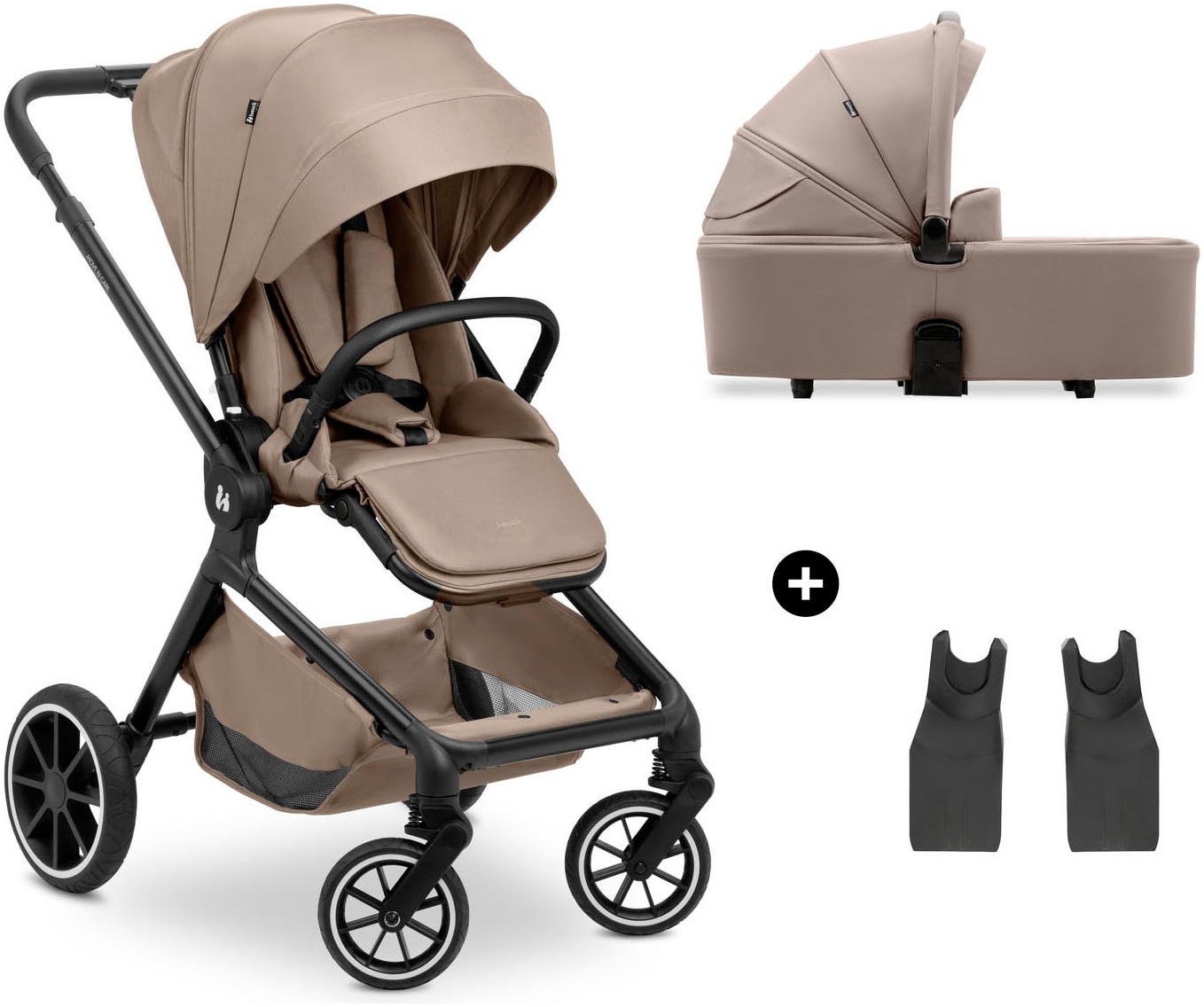 Hauck Kombi-Kinderwagen »Move N Care Set«, 22 kg, belastbar bis 22 kg