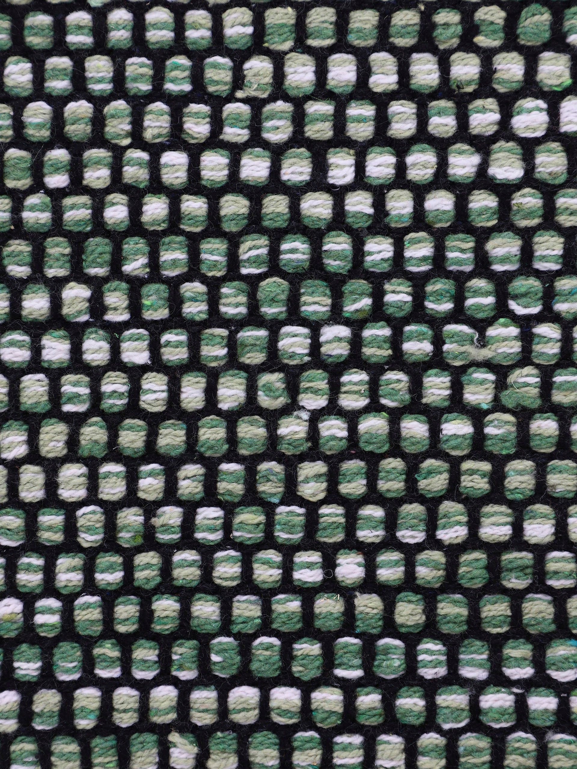 carpetfine Teppich »Kelim Mia,  auch als Läufer erhältlich«, rechteckig, 6 mm Höhe, handgewebt, Baumwolle, Wendeteppich, Fleckerl, Bordüre, Wohnzimmer