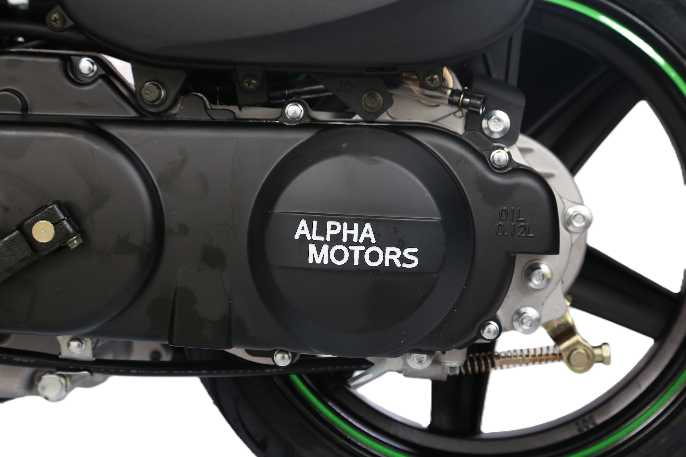 Alpha Motors Motorroller »Powermax 50 ccm 25 kmh EURO 5 dunkelgrau (mit/ohne Topcase)«, 50 cm³, 25 km/h, Euro 5, 2,6 PS