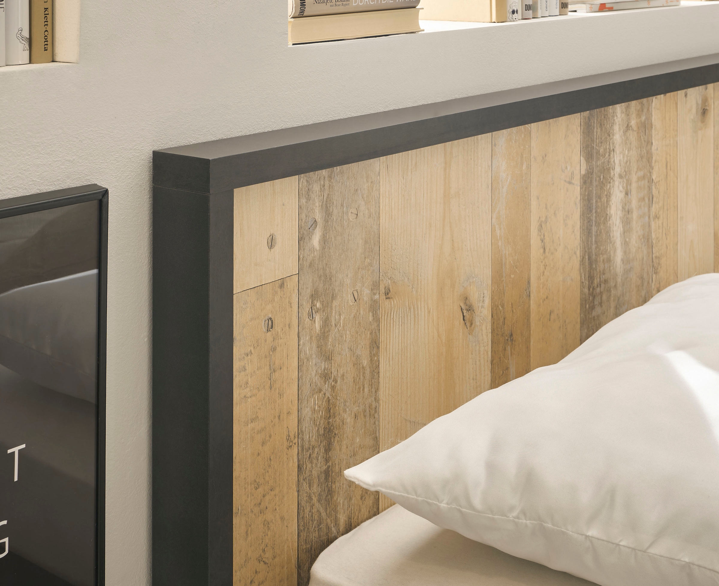 Home affaire Schlafzimmer-Set »SHERWOOD« 4 Stk. tlg. Liegefläche 180x200cm, Schrank 3-trg. 201cm breit