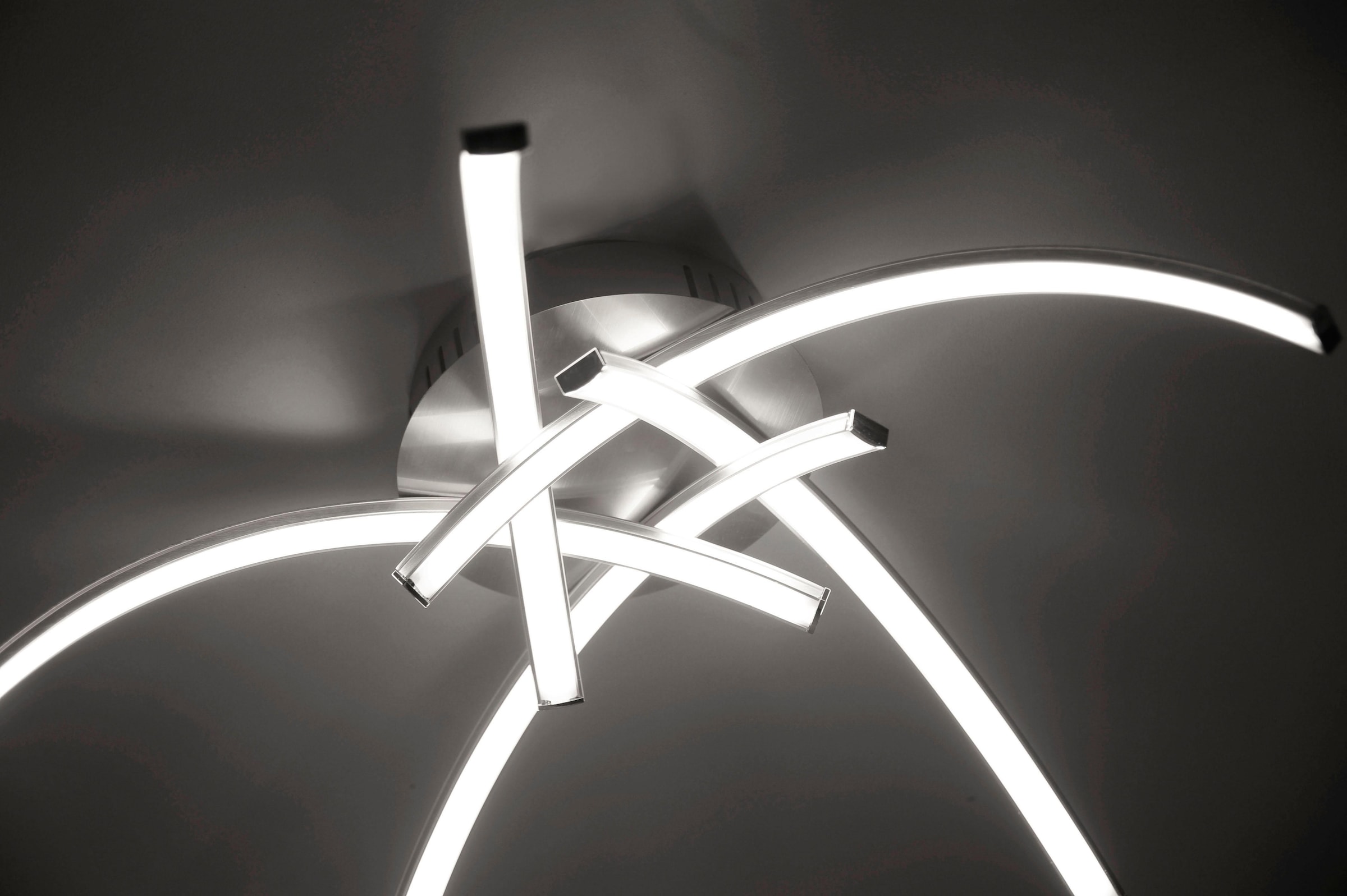JUST LIGHT Deckenleuchte »VALERIE«, 5 flammig, Leuchtmittel LED-Board | LED fest integriert, Deckenlampe inklusive festverbautem LED-Leuchtmittel