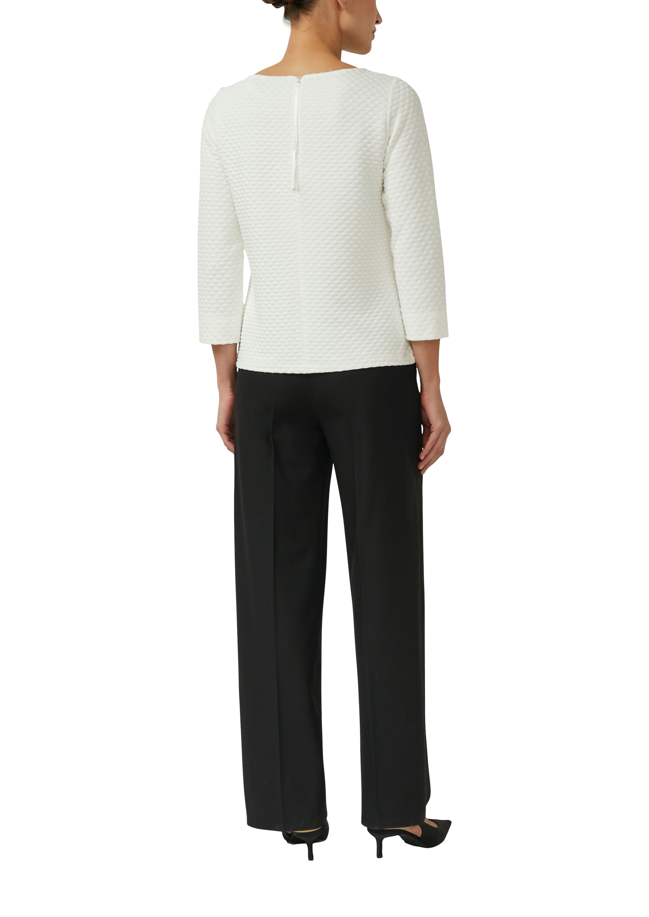 s.Oliver BLACK LABEL Sweatshirt , im Relaxed Fit mit U-Boot-Ausschnitt
