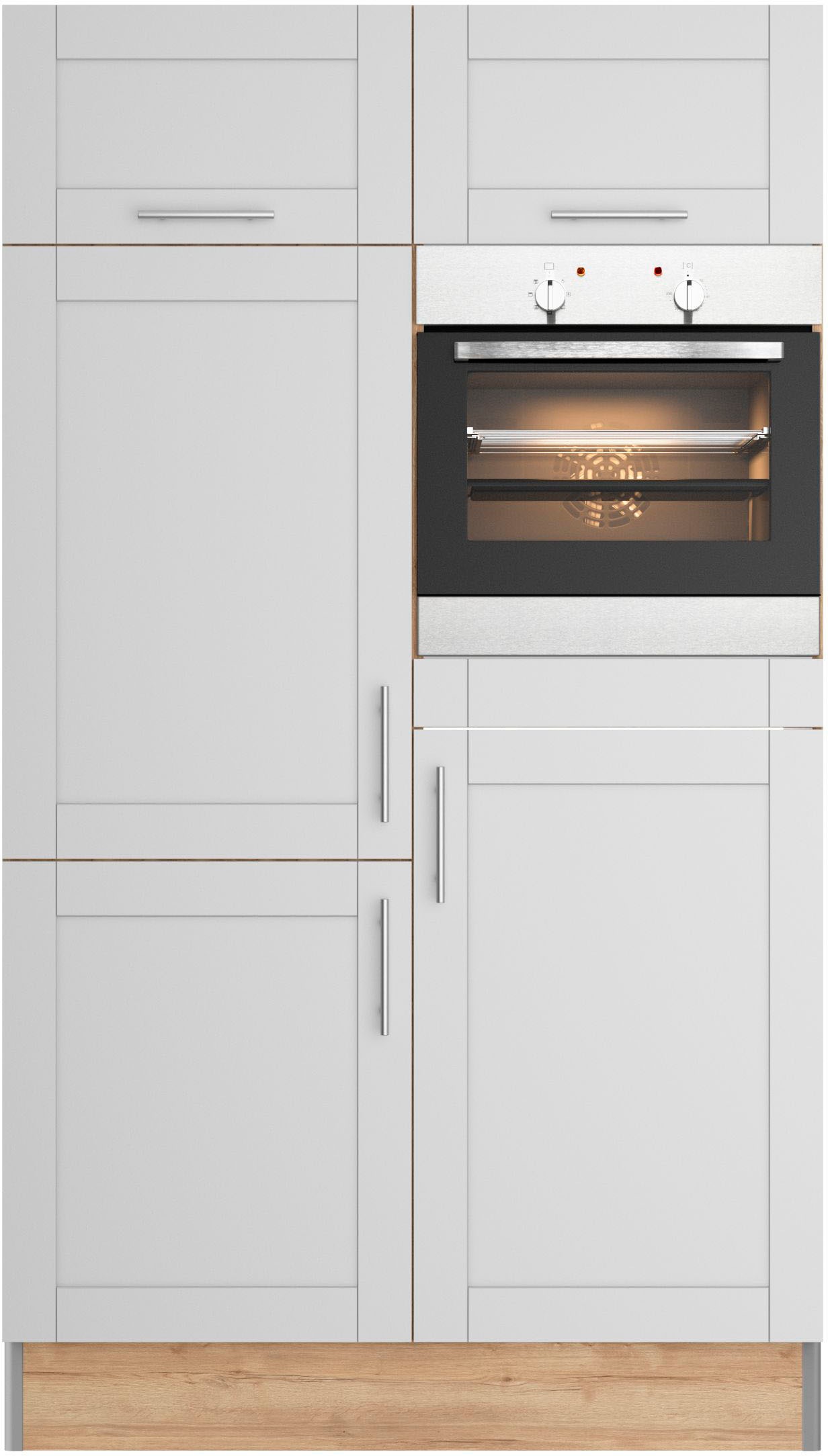 KOCHSTATION Küche »KS-Ahus, Back-/Kühlmodul« Breite 120 cm, wahlw. mit E-Ge günstig online kaufen