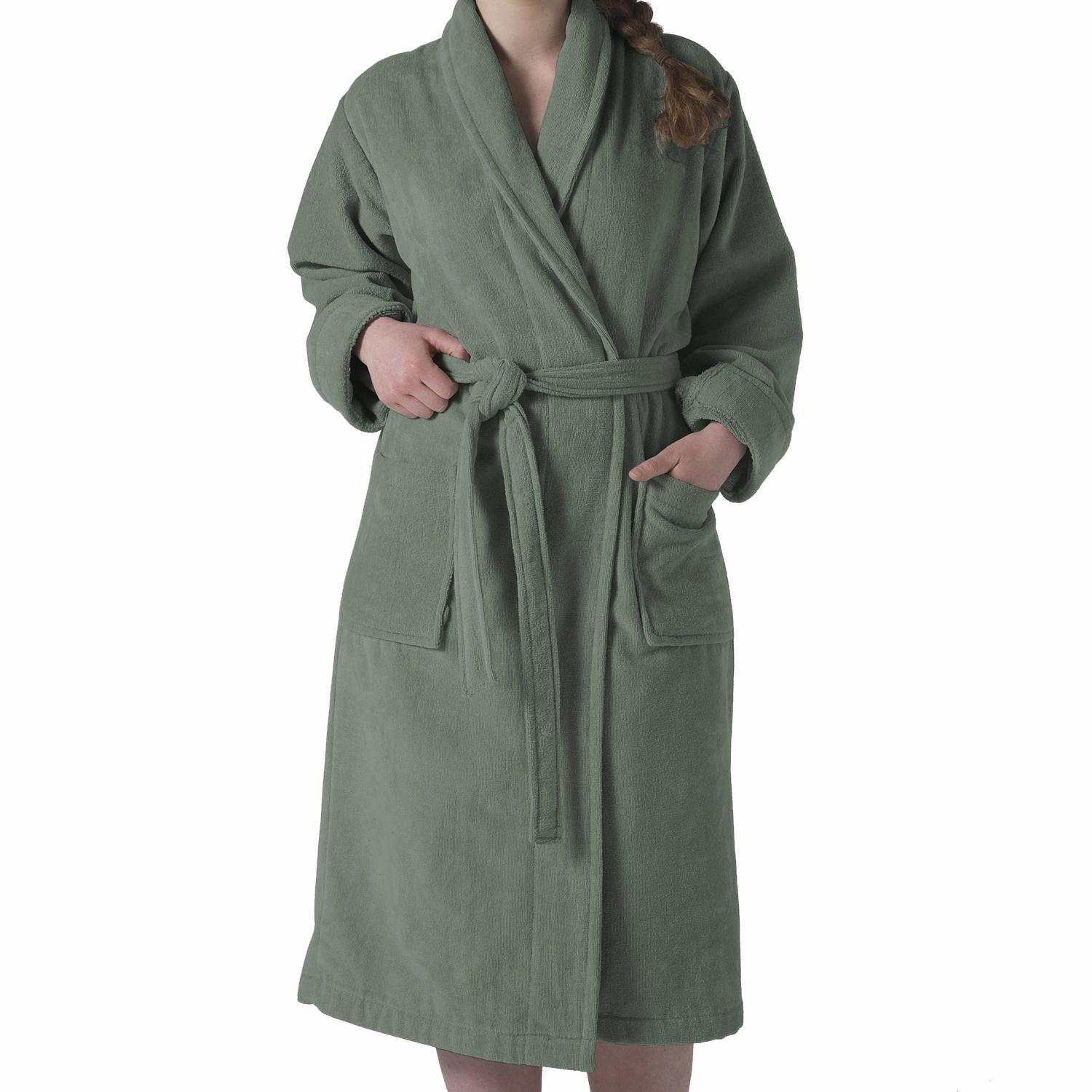 Seahorse Bademantel »Seahorse Pure Unisex«, (1 St.), Langarm, aufgesetzte Taschen