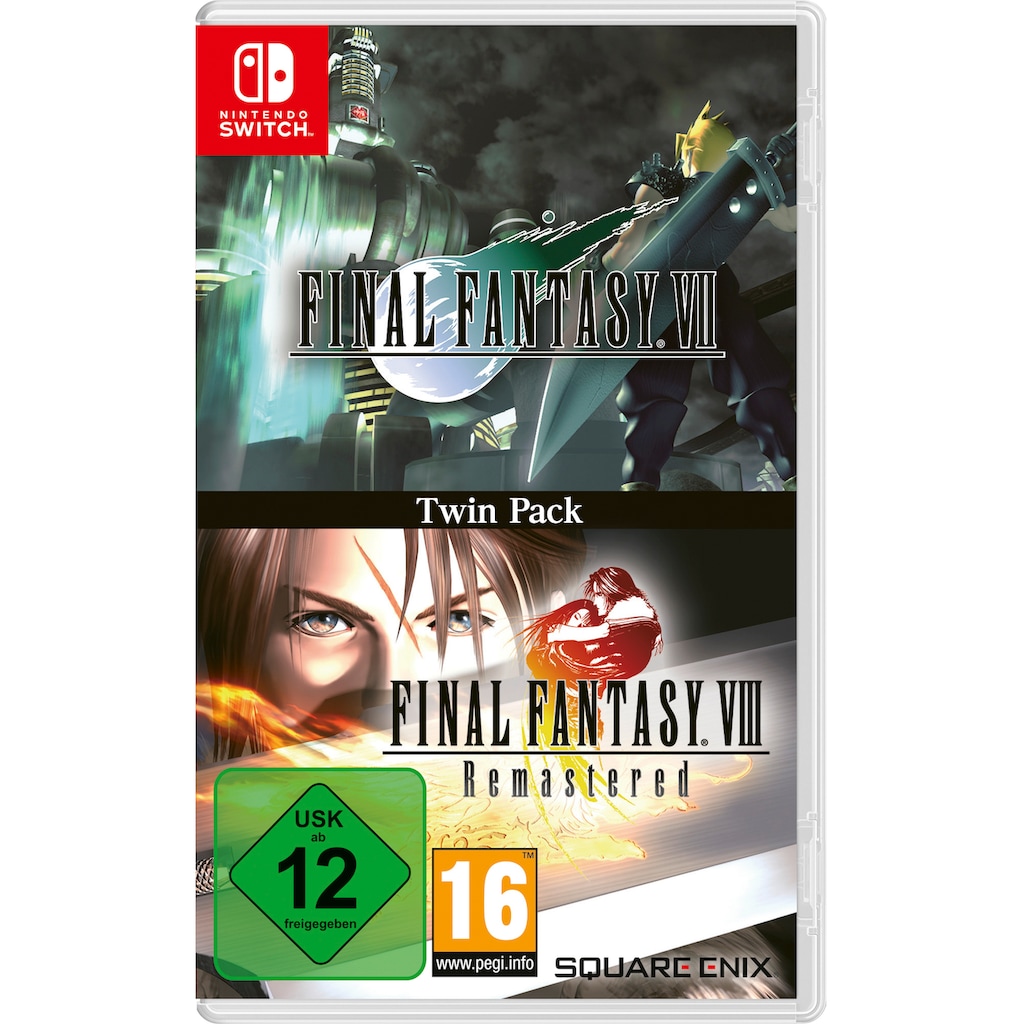SquareEnix Spielesoftware »Final Fantasy VII & Final Fantasy VIII Remastered Twin Pack«, Nintendo Switch