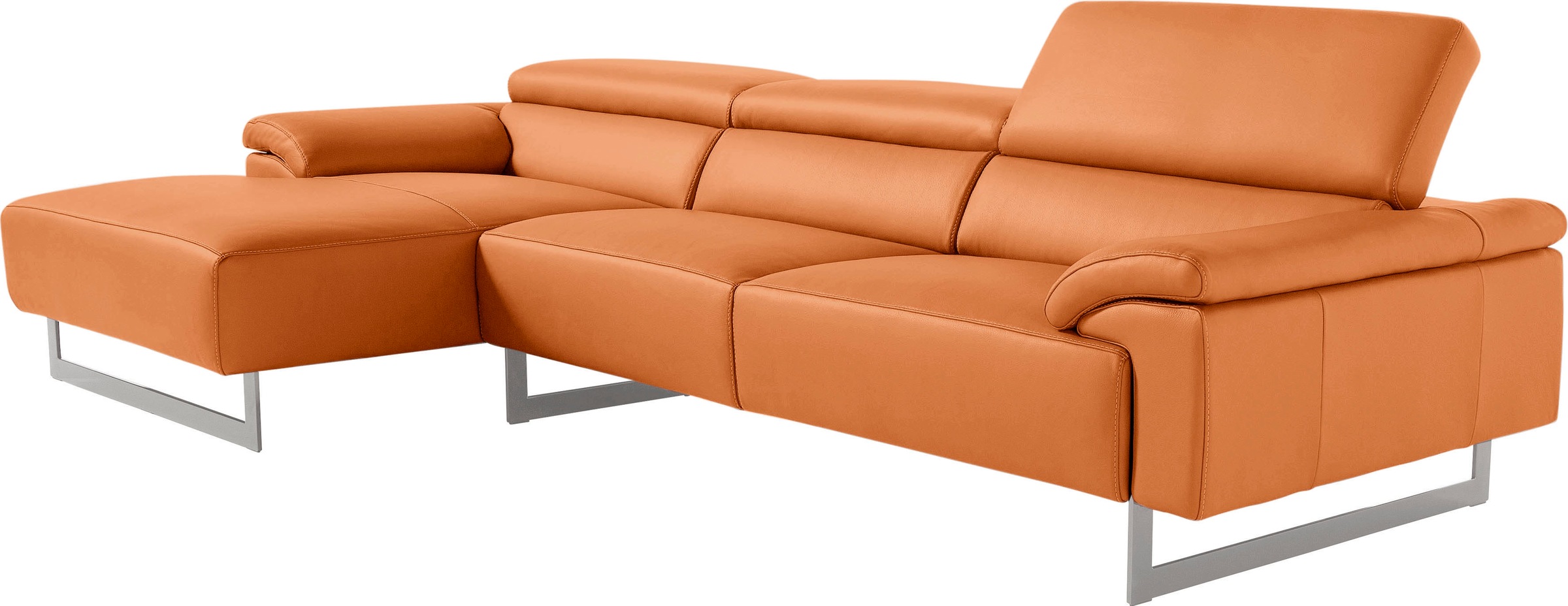 Egoitaliano Ecksofa »Malika, edel und bequem, Designsofa mit hochwertigen B günstig online kaufen