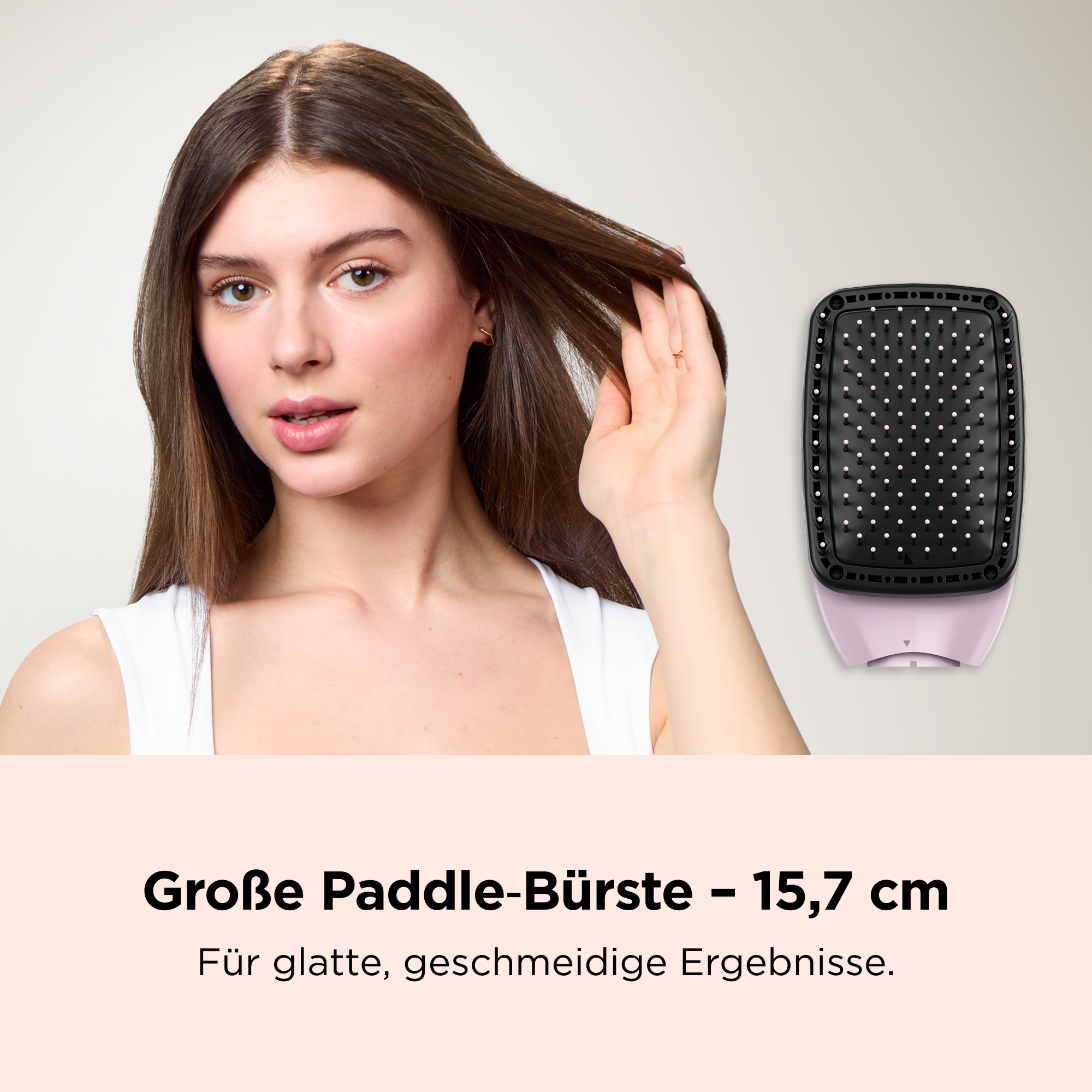 Revlon »One‑Step™ 5‑in‑1 Multi Air Styler Pink Titanium Edition, RVDR5376E« 5 Aufsätze Unbegrenzte Möglichkeiten dank 5 hochwertiger Stylingköpfe, mit Tasche