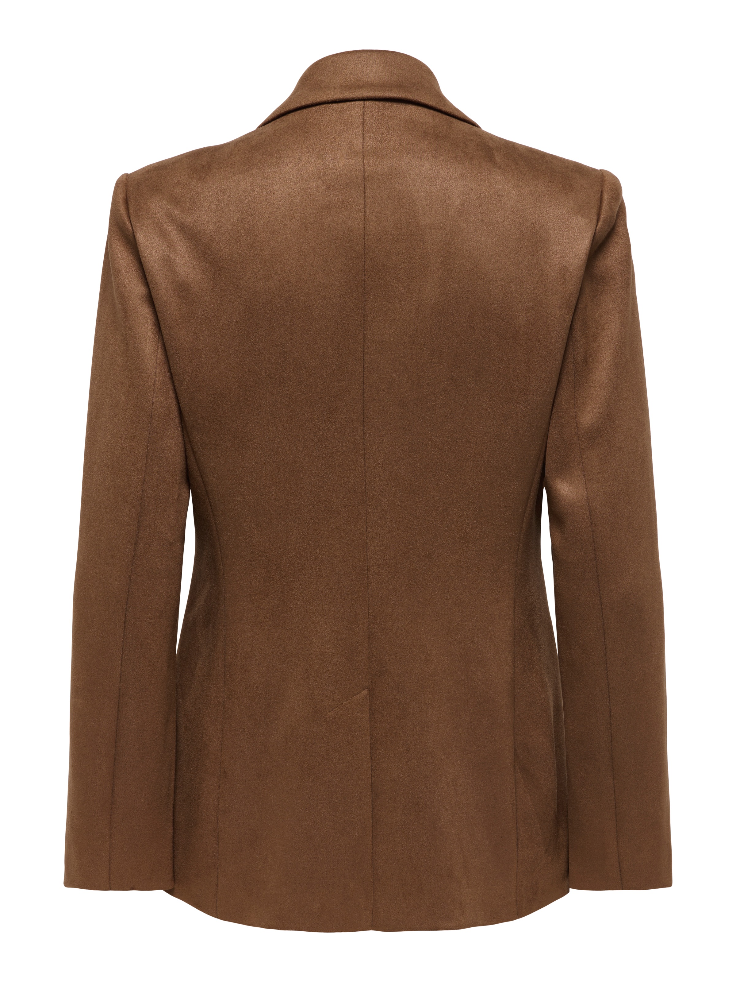 ONLY Lederimitat-Blazer »ONLADDI L/S FAUX SUEDE BLAZER TLR« Materialmix, loose fit