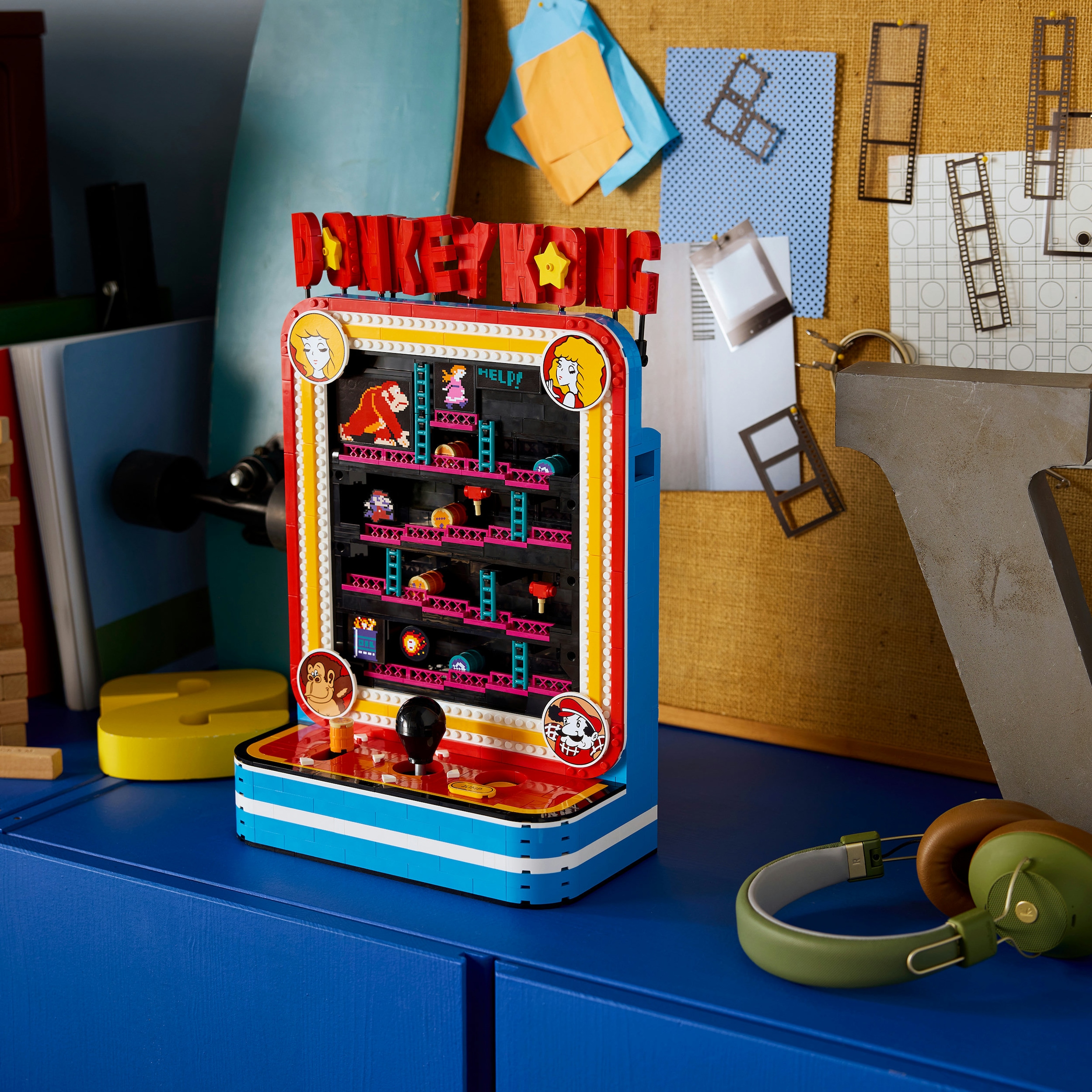 LEGO® Konstruktionsspielsteine »Donkey Kong Arcade (72051), LEGO Super Mario« Made in Europe
