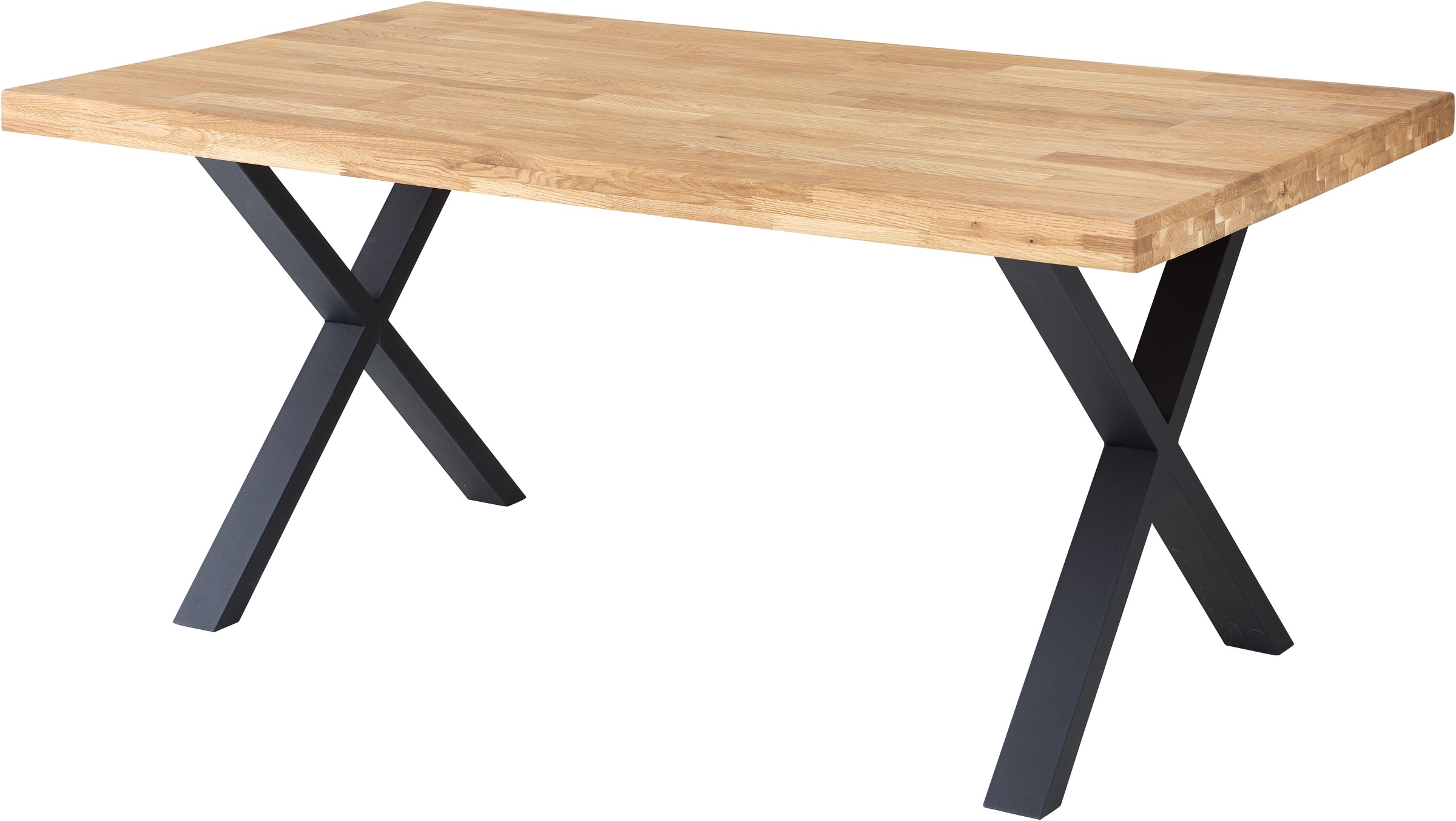 Stolkom Esstisch »Chris Esszimmertisch Eiche Massivholz, BxHxT 110x47x70 cm günstig online kaufen